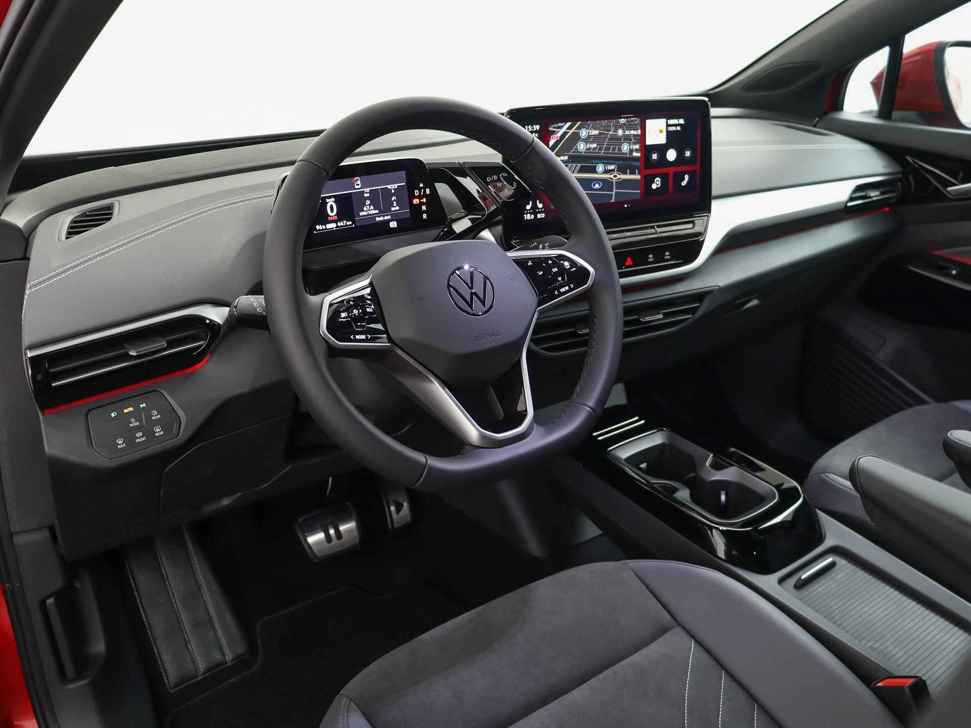 Volkswagen ID.5 204PK Pro 77 kWh | Incl. BTW | 520KM | Navigatie | Camera | Keyless | 21" LM | Style Interieur | Stuur- & Stoelverwarming | Getint Glas | - 3/46