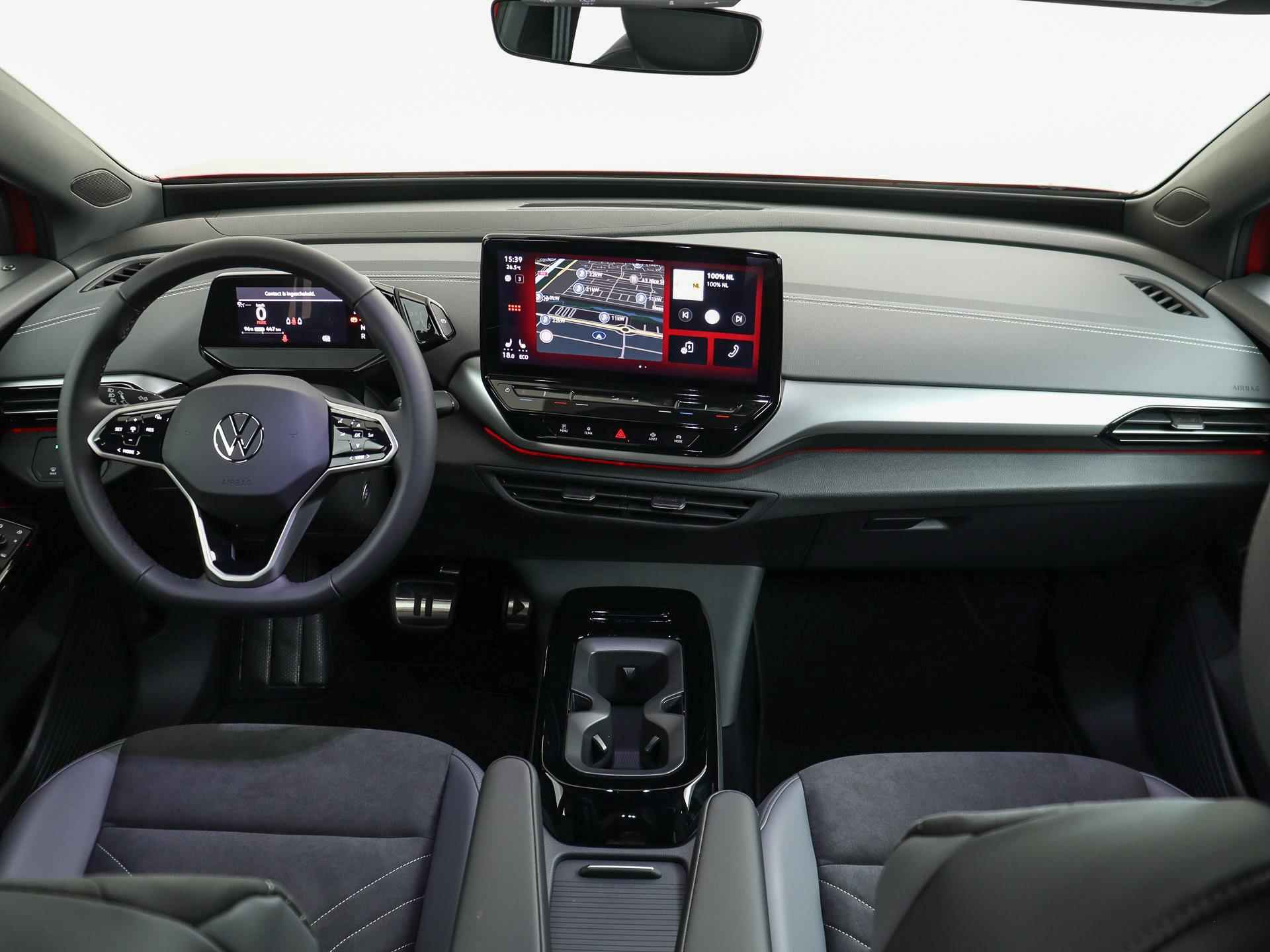 Volkswagen ID.5 204PK Pro 77 kWh | Incl. BTW | 520KM | Navigatie | Camera | Keyless | 21" LM | Style Interieur | Stuur- & Stoelverwarming | Getint Glas | - 4/46