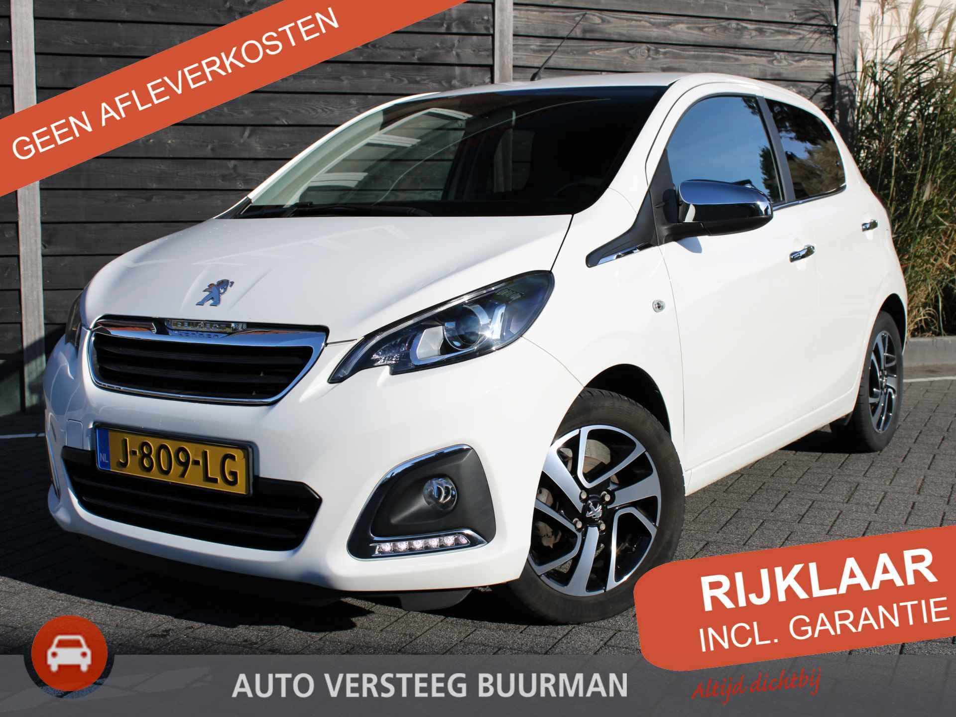 Peugeot 108 BOVAG 40-Puntencheck