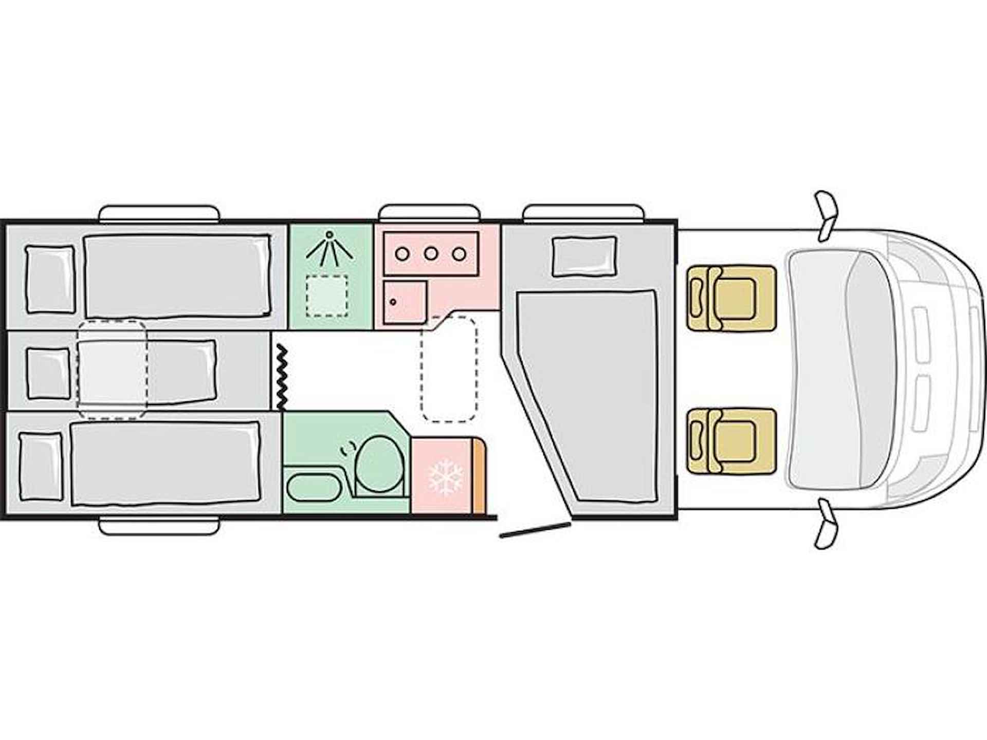 Adria Coral Plus 670 SL JANUARI VERWACHT - 3/3