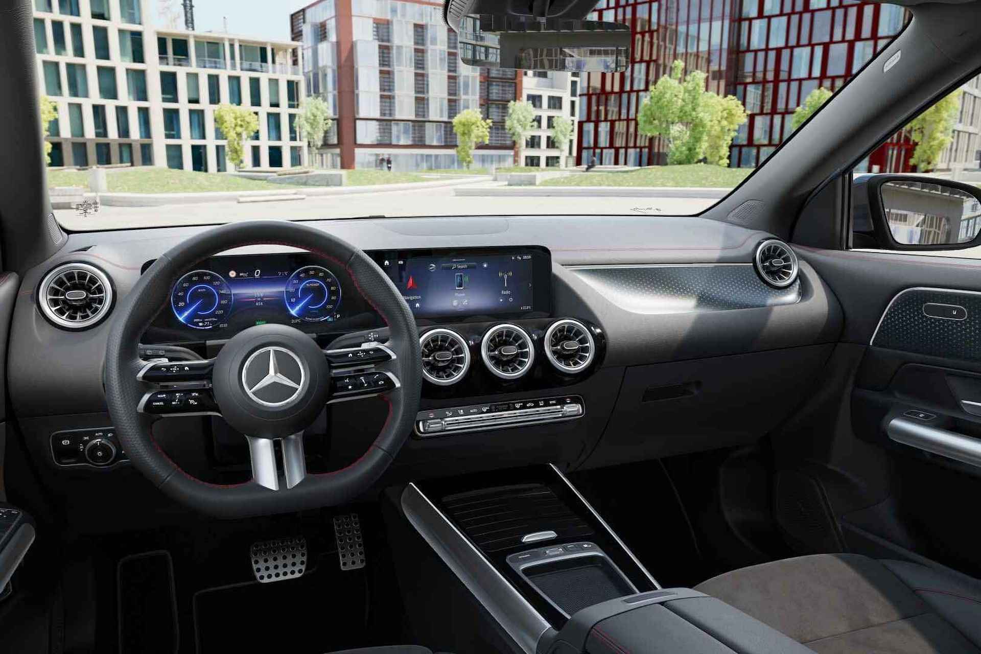 Mercedes-Benz EQA EQA 250+ AMG Line | Premium Pakket | Panoramadak | LED | Advanced Sound System | Sfeerverlichting | Stoelverwarming | Keyless-Go | Parktronic - 4/8