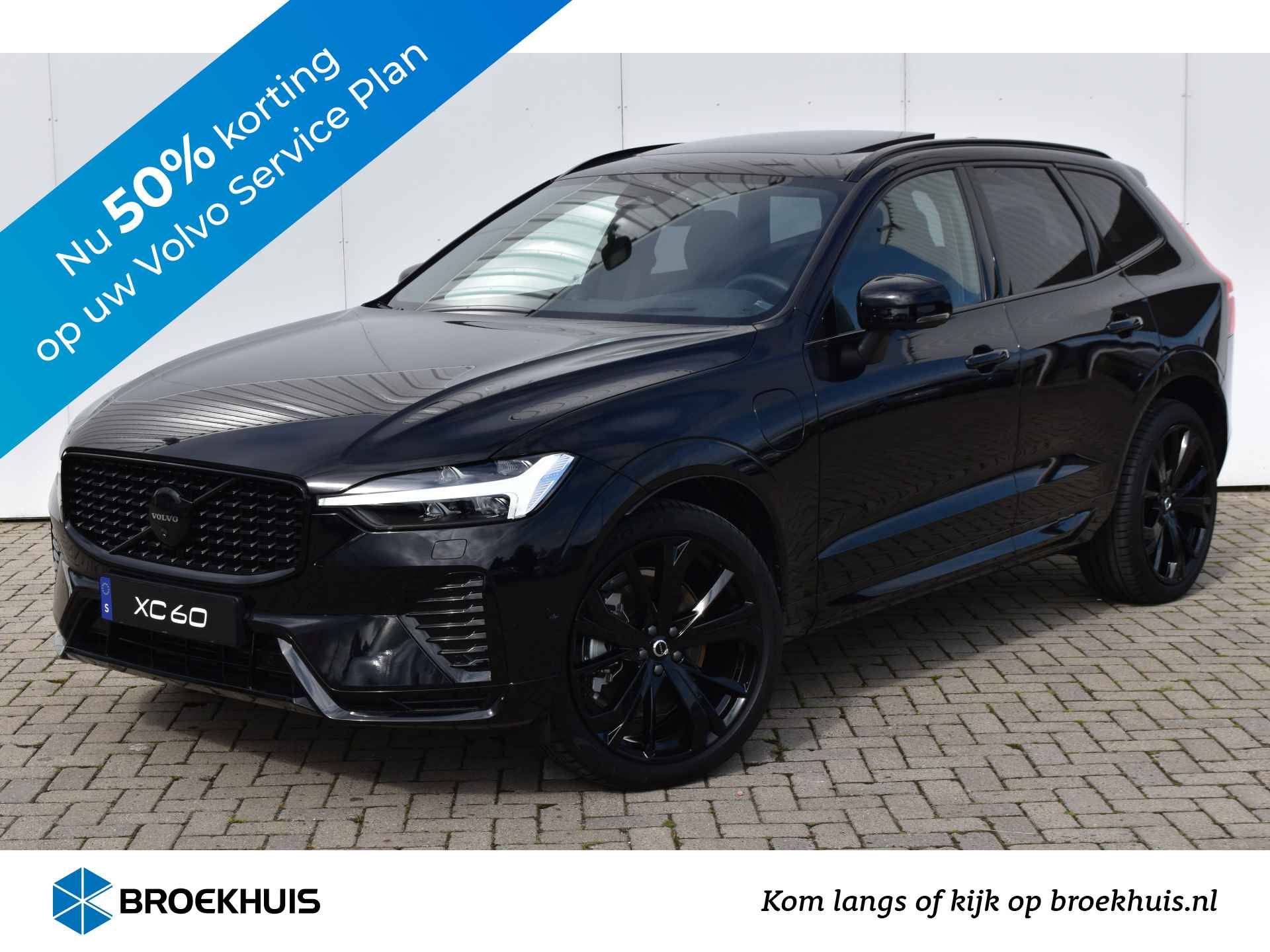 Volvo XC60 T6 AWD Ultimate Black Edition #BowersWilkins #Luchtvering #BOMVOL!! - 1/34