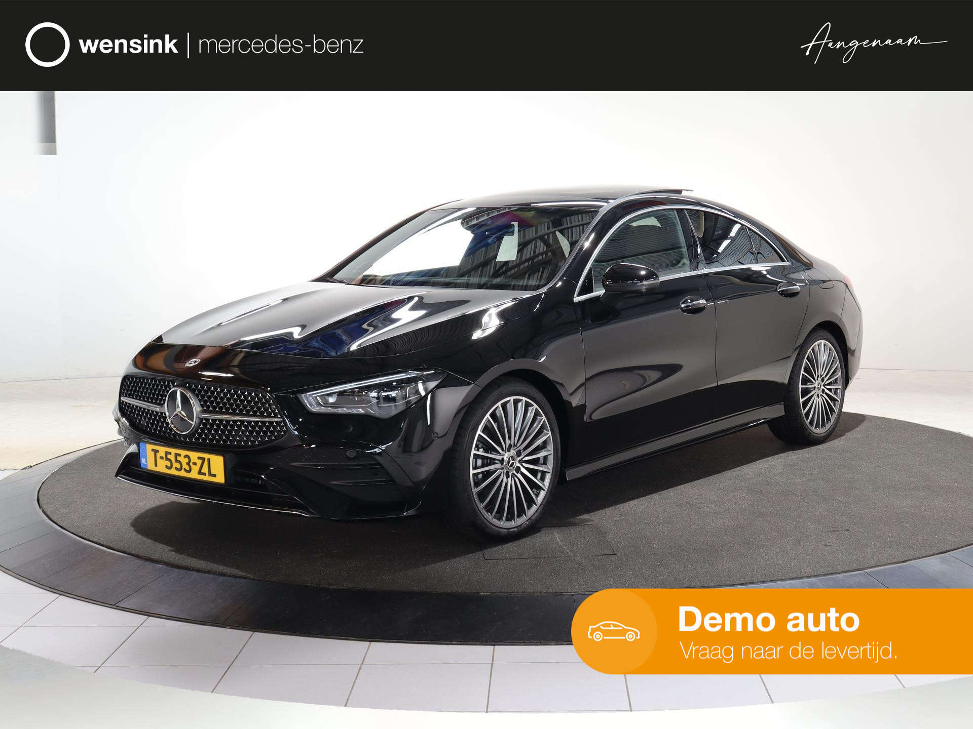 Mercedes-Benz CLA-klasse 180 AMG Line | Facelift | Panoramadak | memorypakket | 19'' | head-up display | MBUX | 360 camera | Sfeerverlichting bij viaBOVAG.nl