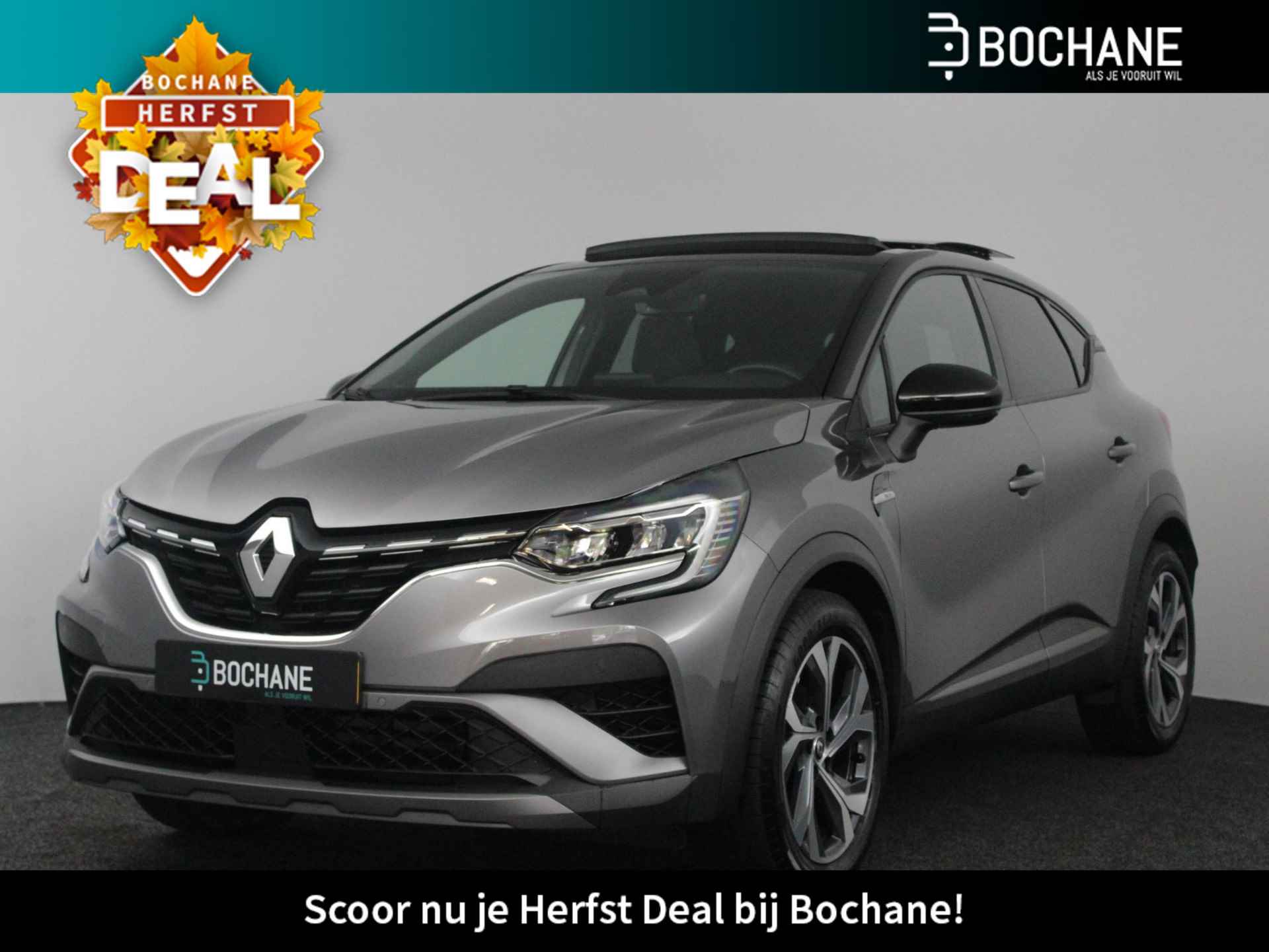 Renault Captur 1.3 Mild Hybrid 160 EDC R.S. Line | Panodak | Navi 9,3" | Clima | Cruise | LM velgen 18" | PDC V+A + Camera | Apple Carplay/Android Auto - 1/58