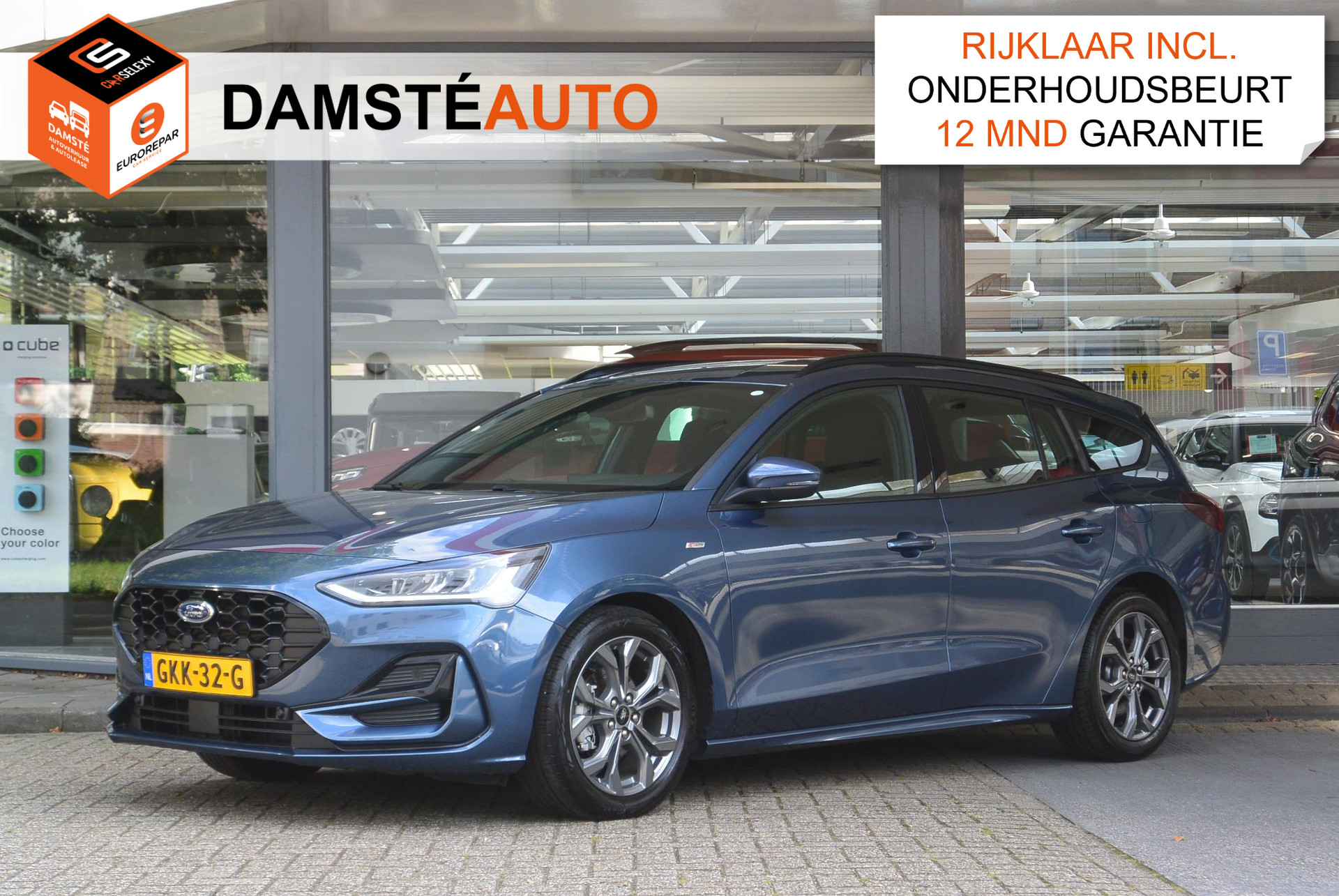 Ford Focus Wagon ST-Line 1.0 EcoBoost Hybrid 125pk Powershift │ Automaat │ Achteruitrijcamera