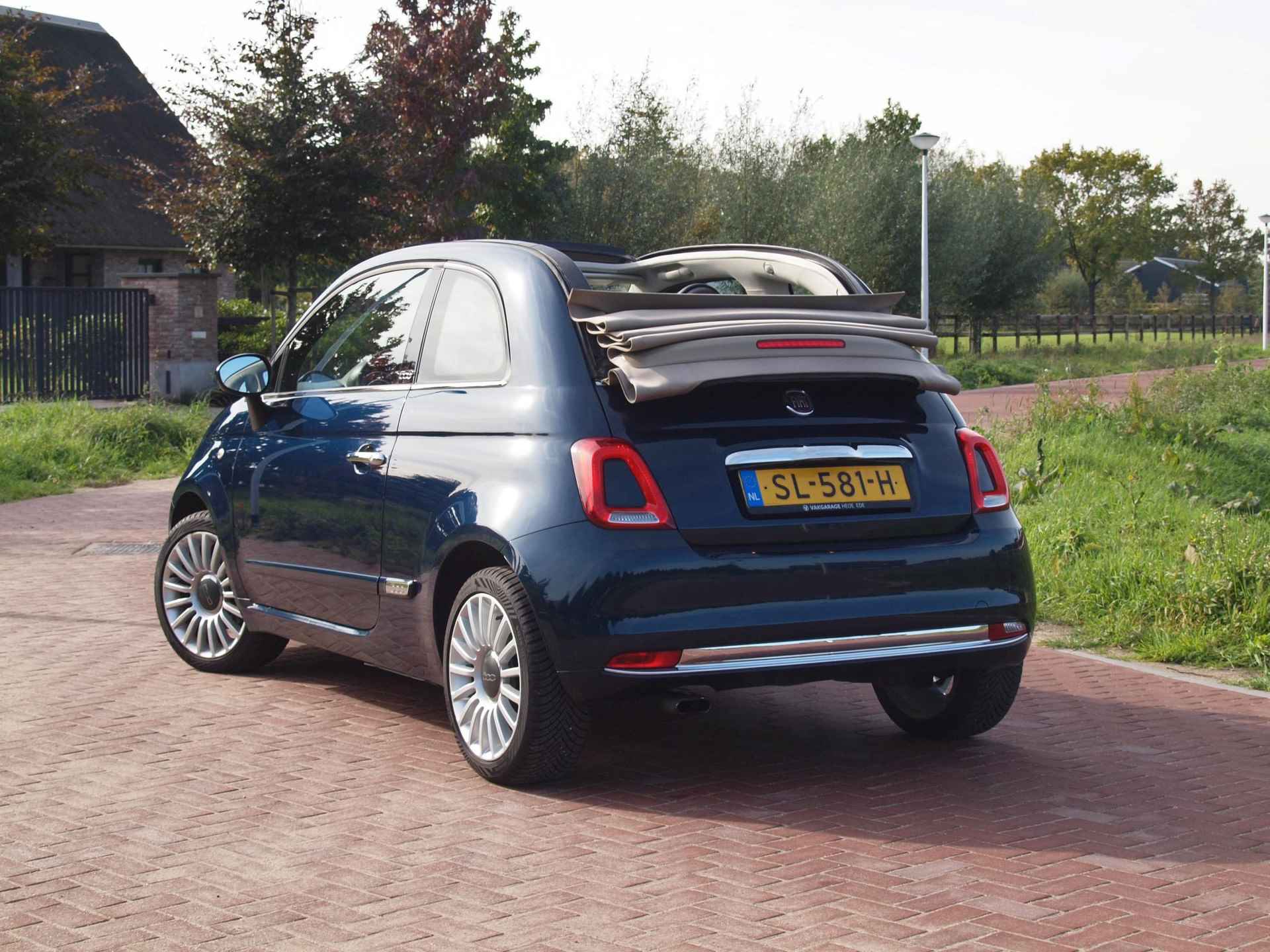 Fiat 500 C 0.9 TwinAir Turbo Lounge | Cabrio | Automaat | Cruise Control | Bluetooth | Navi | - 2/28