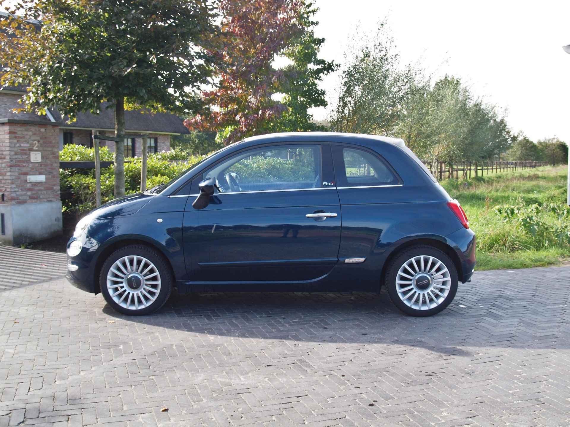 Fiat 500 C 0.9 TwinAir Turbo Lounge | Cabrio | Automaat | Cruise Control | Bluetooth | Navi | - 7/28