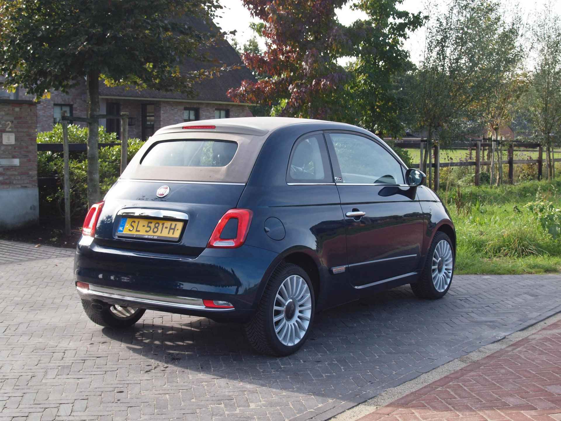 Fiat 500 C 0.9 TwinAir Turbo Lounge | Cabrio | Automaat | Cruise Control | Bluetooth | Navi | - 10/28