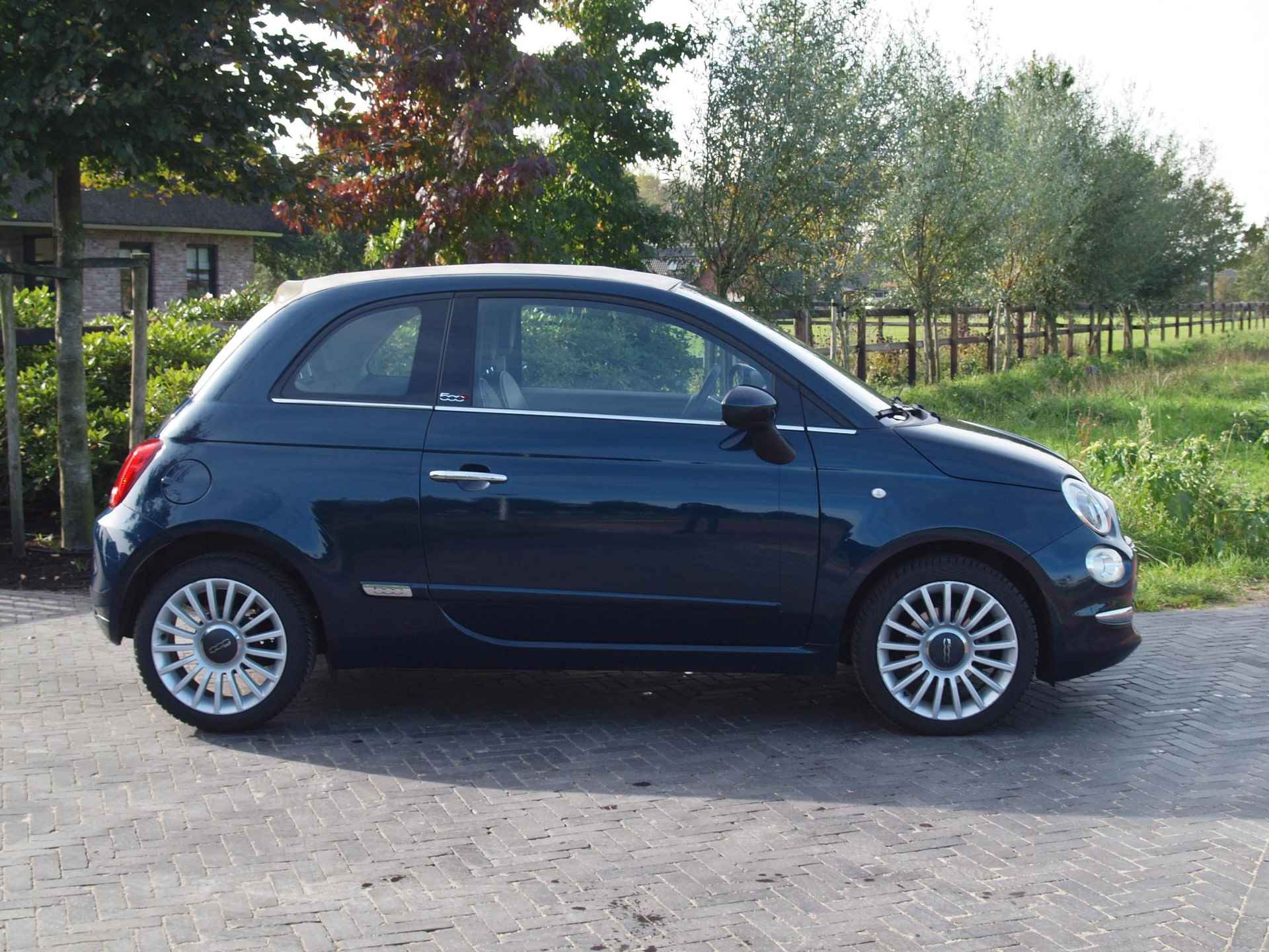 Fiat 500 C 0.9 TwinAir Turbo Lounge | Cabrio | Automaat | Cruise Control | Bluetooth | Navi | - 11/28