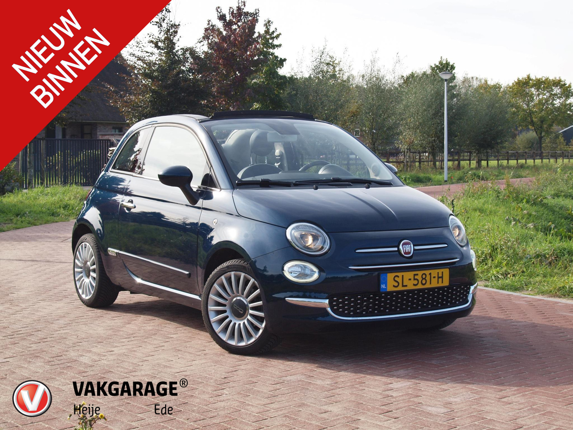 Fiat 500 C 0.9 TwinAir Turbo Lounge | Cabrio | Automaat | Cruise Control | Bluetooth | Navi |