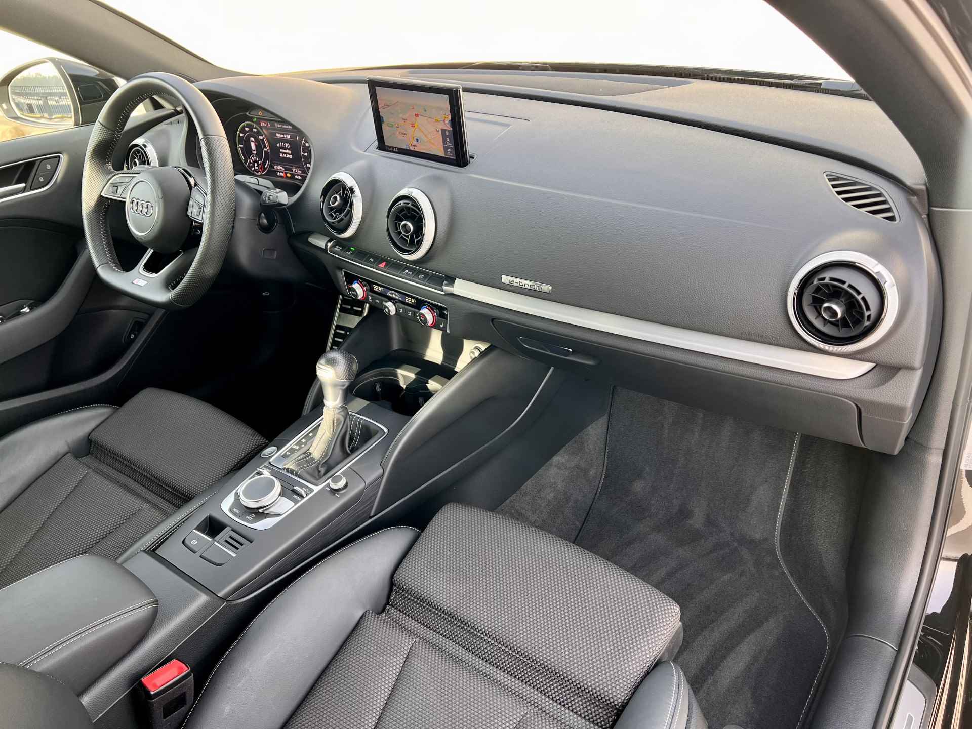 Audi A3 Sportback 40 e-tron Advance Sport | Plug-In PHEV | S-Line | Virtual | Camera | Navi | | Half Leer/Stof | % Bovag Occasion Partner % - 26/34