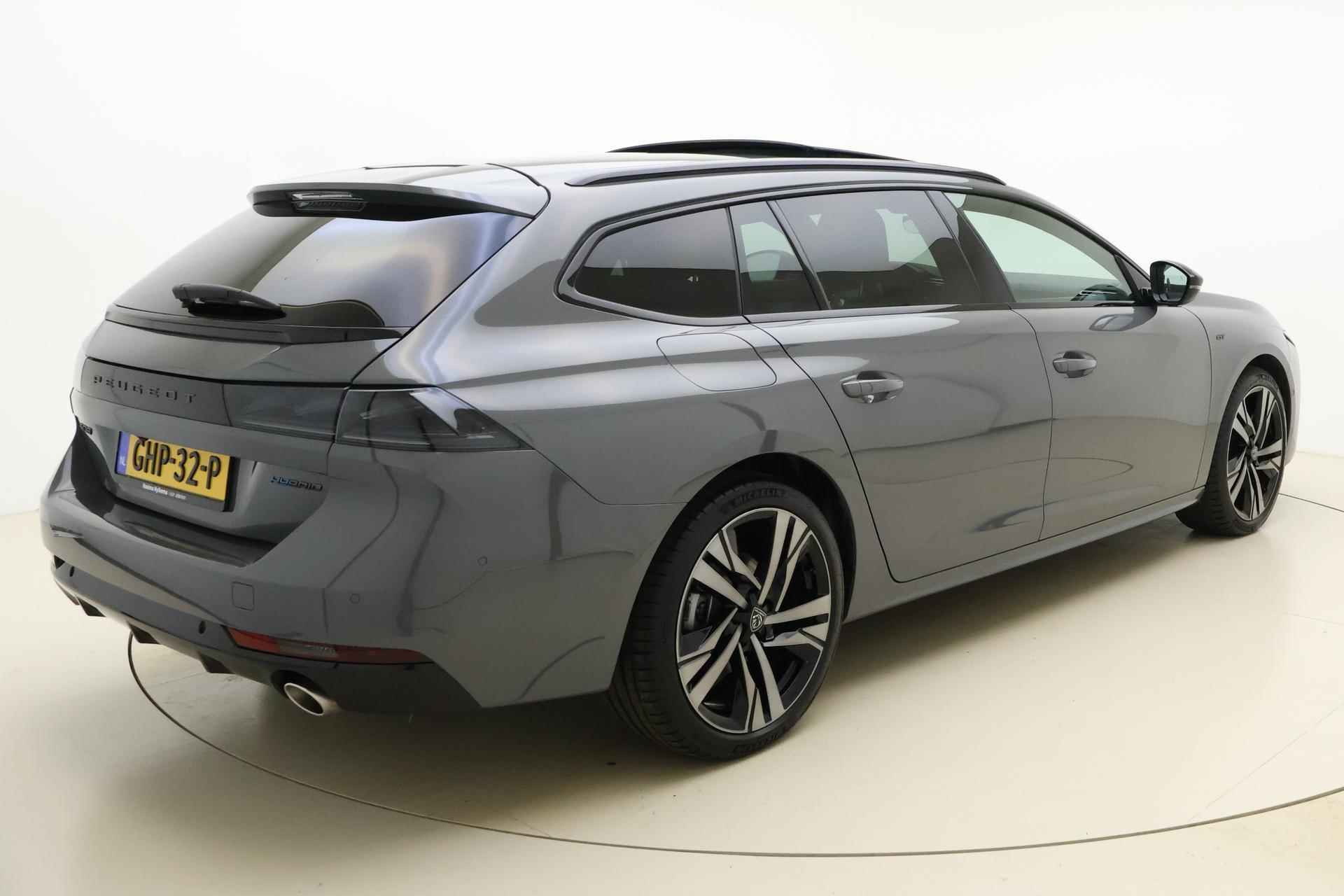 Peugeot 508 SW 1.6 HYbrid GT 180 PK | 8-Traps Automaat | VOL opties |  Panorama dak | Alcantara bekleding | Camera | Elektrische kofferklep | Adaptive Suspension Pack | On-board charger 7,4 kW - 3/42