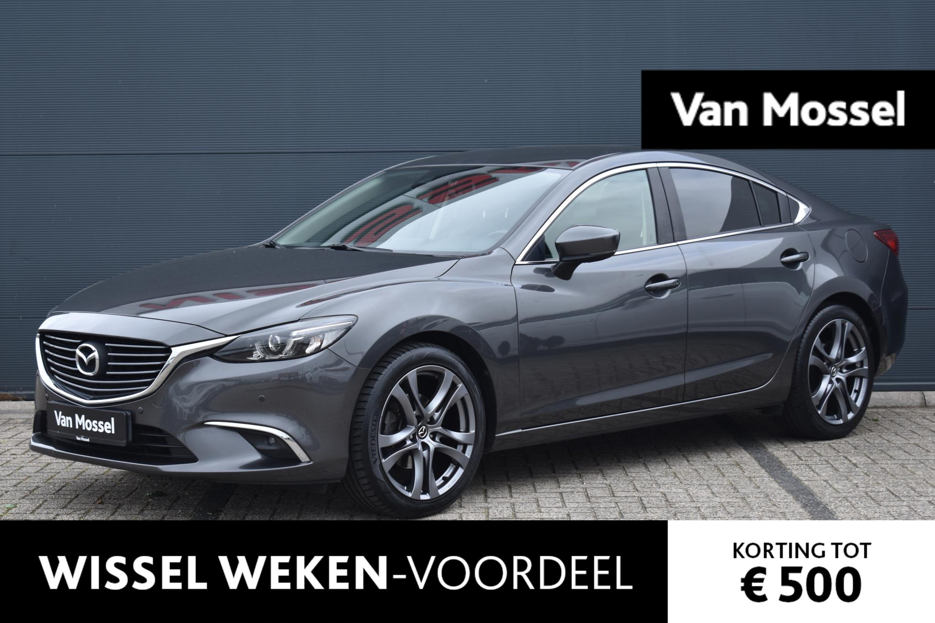 Mazda 6 2.0 SkyActiv-G Skylease Drive 165pk | Automaat | Navigatie | Lederen Bekleding | Achteruitrijcamera |