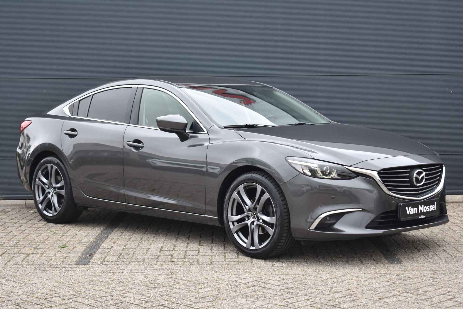 Mazda 6 2.0 SkyActiv-G Skylease Drive 165pk | Automaat | Navigatie | Lederen Bekleding | Achteruitrijcamera | - 4/39