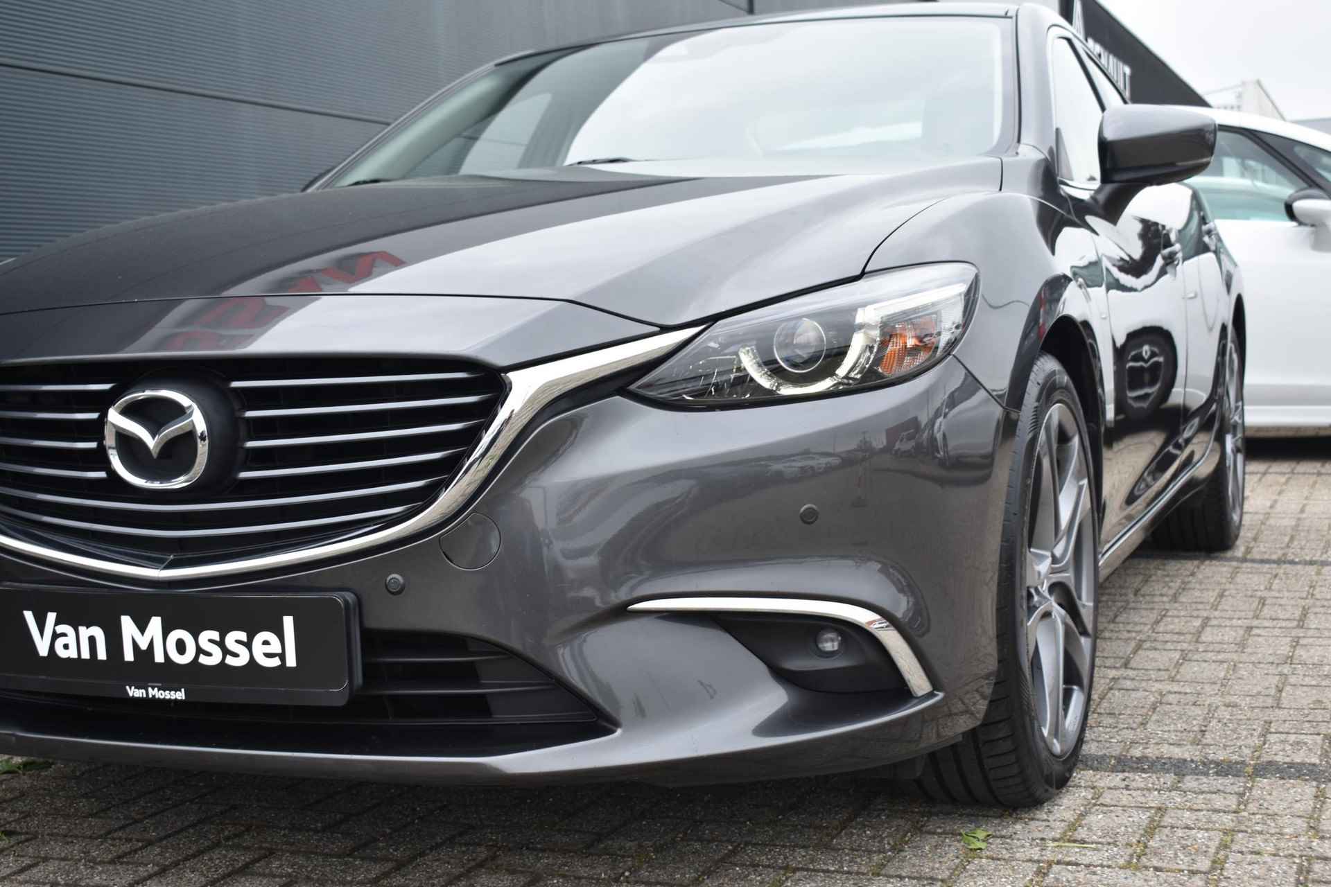 Mazda 6 2.0 SkyActiv-G Skylease Drive 165pk | Automaat | Navigatie | Lederen Bekleding | Achteruitrijcamera | - 11/39