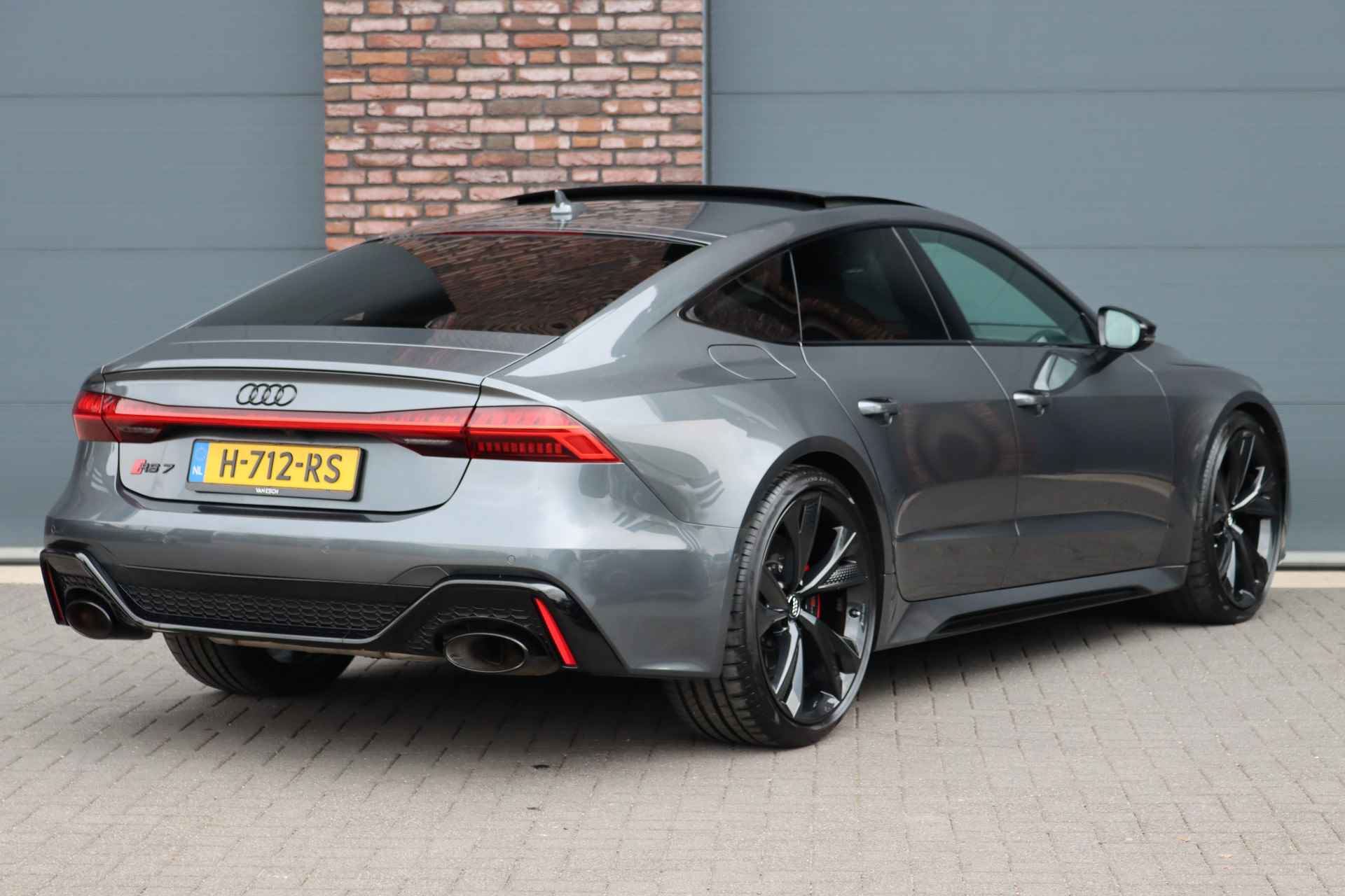 Audi A7 Sportback 4.0 TFSI RS 7 Quattro Aut8 | Vierwielbesturing | Keramisch | Adaptive Cruise Control | HUD | Bang&Olufsen | Stoelventilatie | Nappa Leder | Assistentiepakket City/Tour | Matrix-LED | Soft-Close | - 8/47