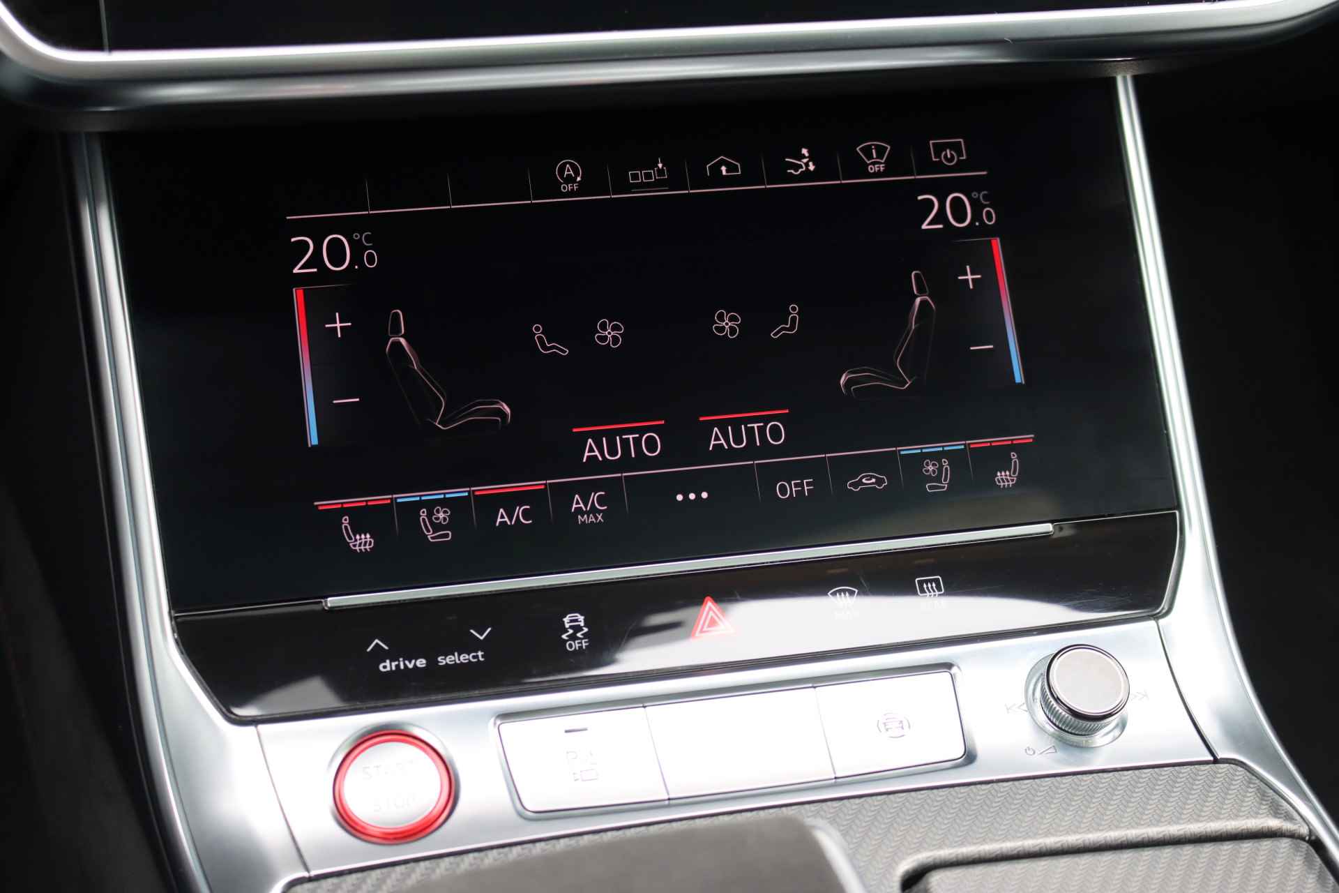 Audi A7 Sportback 4.0 TFSI RS 7 Quattro Aut8 | Vierwielbesturing | Keramisch | Adaptive Cruise Control | HUD | Bang&Olufsen | Stoelventilatie | Nappa Leder | Assistentiepakket City/Tour | Matrix-LED | Soft-Close | - 11/47