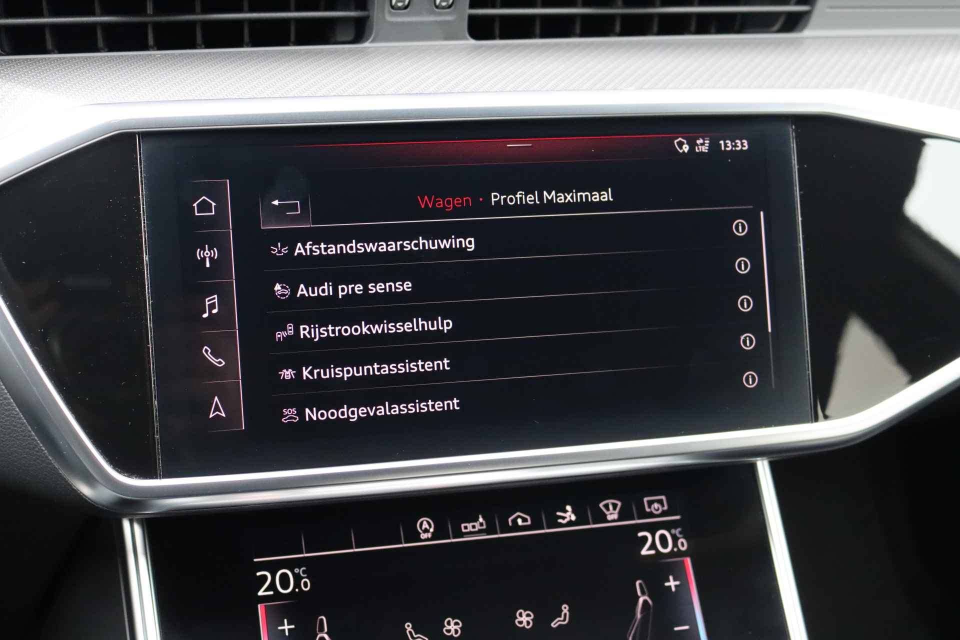 Audi A7 Sportback 4.0 TFSI RS 7 Quattro Aut8 | Vierwielbesturing | Keramisch | Adaptive Cruise Control | HUD | Bang&Olufsen | Stoelventilatie | Nappa Leder | Assistentiepakket City/Tour | Matrix-LED | Soft-Close | - 19/47