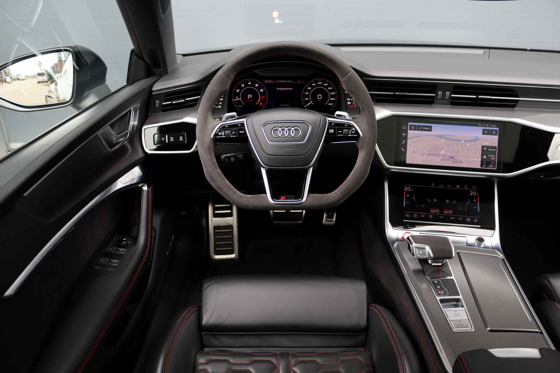 Audi A7 Sportback 4.0 TFSI RS 7 Quattro Aut8 | Vierwielbesturing | Keramisch | Adaptive Cruise Control | HUD | Bang&Olufsen | Stoelventilatie | Nappa Leder | Assistentiepakket City/Tour | Matrix-LED | Soft-Close | - 28/47