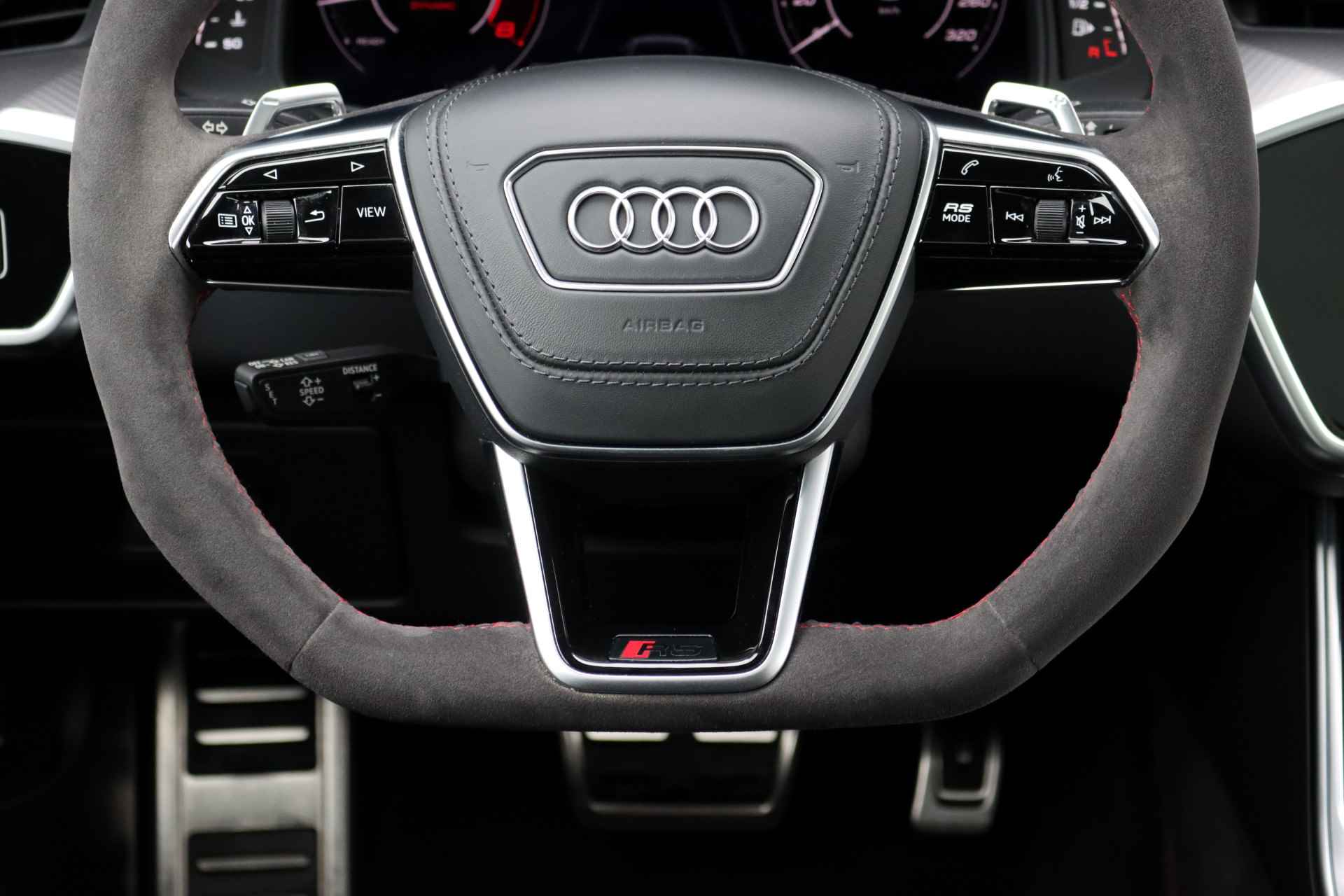 Audi A7 Sportback 4.0 TFSI RS 7 Quattro Aut8 | Vierwielbesturing | Keramisch | Adaptive Cruise Control | HUD | Bang&Olufsen | Stoelventilatie | Nappa Leder | Assistentiepakket City/Tour | Matrix-LED | Soft-Close | - 30/47