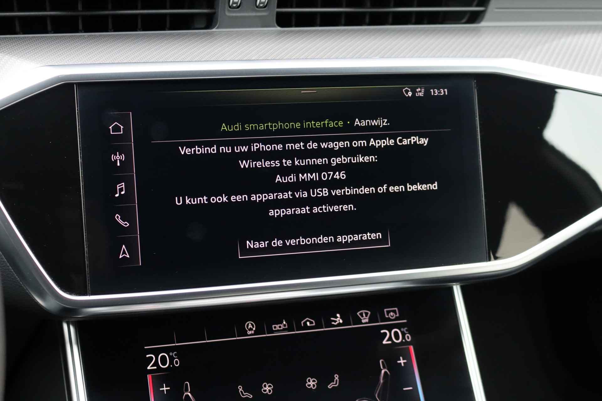 Audi A7 Sportback 4.0 TFSI RS 7 Quattro Aut8 | Vierwielbesturing | Keramisch | Adaptive Cruise Control | HUD | Bang&Olufsen | Stoelventilatie | Nappa Leder | Assistentiepakket City/Tour | Matrix-LED | Soft-Close | - 43/47