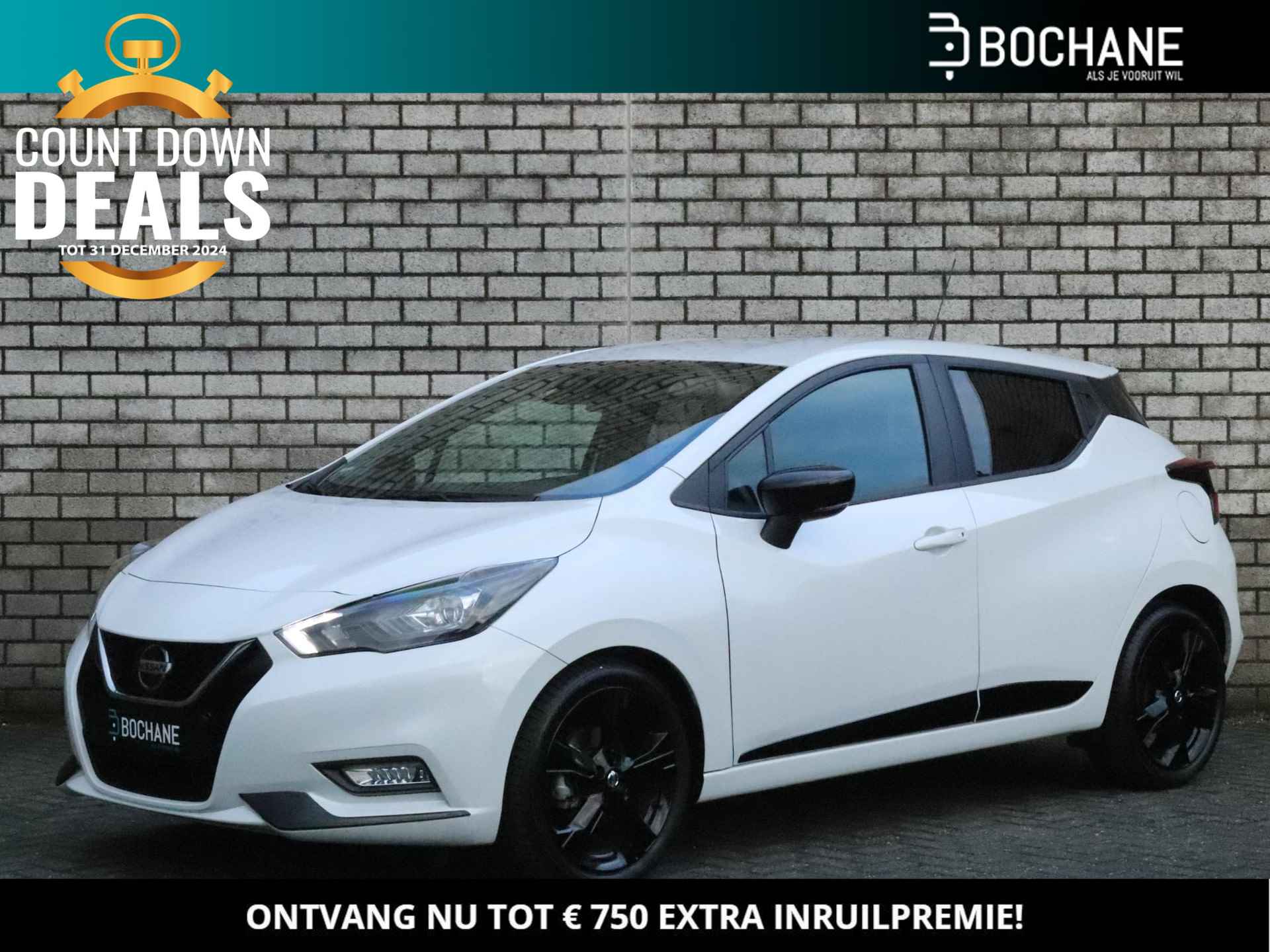 Nissan Micra 1.0 IG-T 92 X-Tronic N-Sport | Navigatie | Achteruitrijcamera | Bose Audio | Stoelverwarming - 1/36