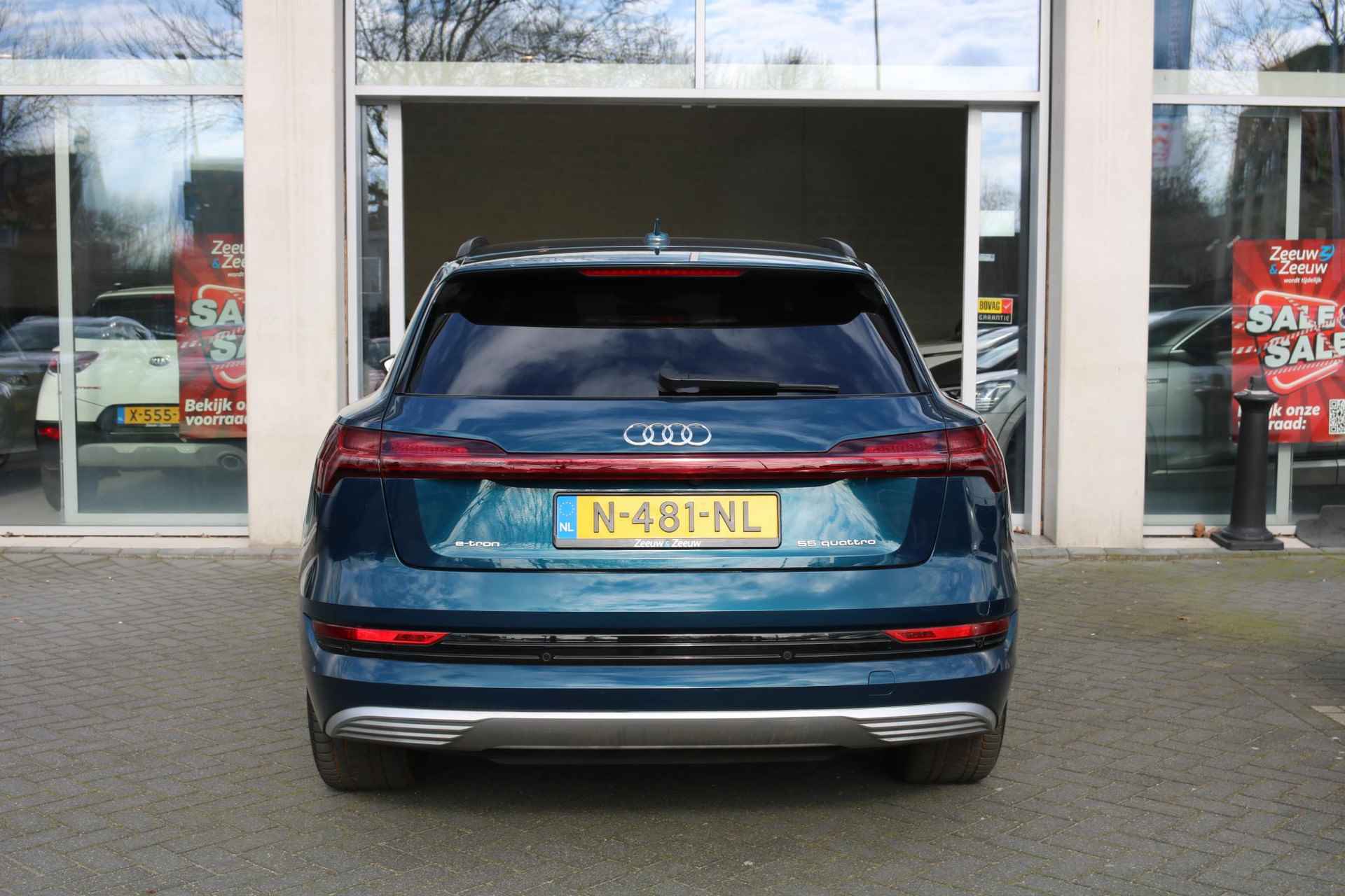 Audi e-tron e-tron 55 quattro advanced Pro Line Plus 95 kWh | Airco | Navi | Camera | Panoramadak | BTW AUTO | Privacy Glass | LM Velgen | | €500,- LAAD TEGOED | - 11/29