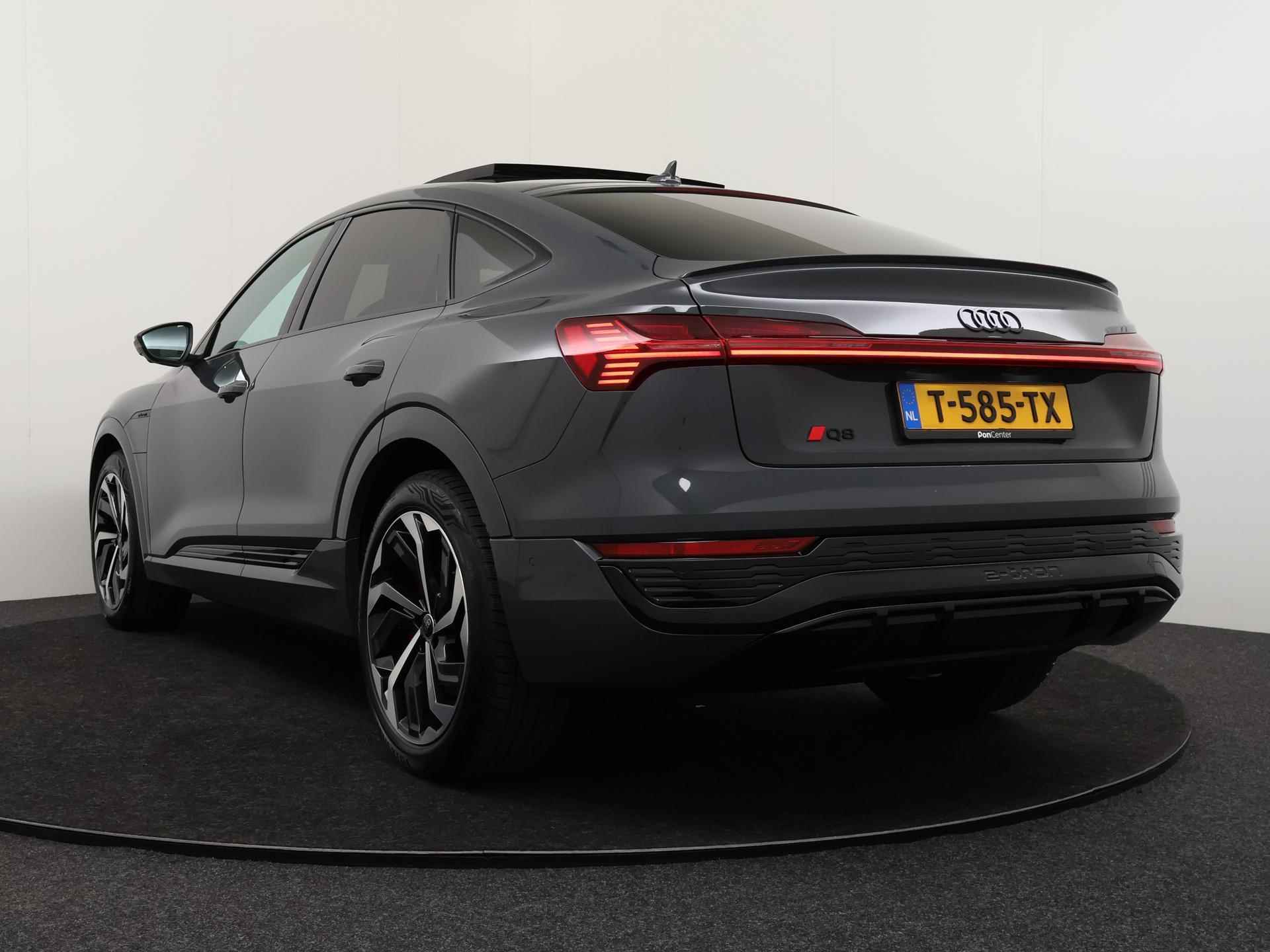 Audi Q8 Sportback e-tron 50 S-Edition | Pano.dak | Keyless entry | Top view camera | B&O | S-Sportstoelen | 21'' | Matrix LED | Ambiente lichtpakket | Nieuw geleverd | NL-auto - 7/57