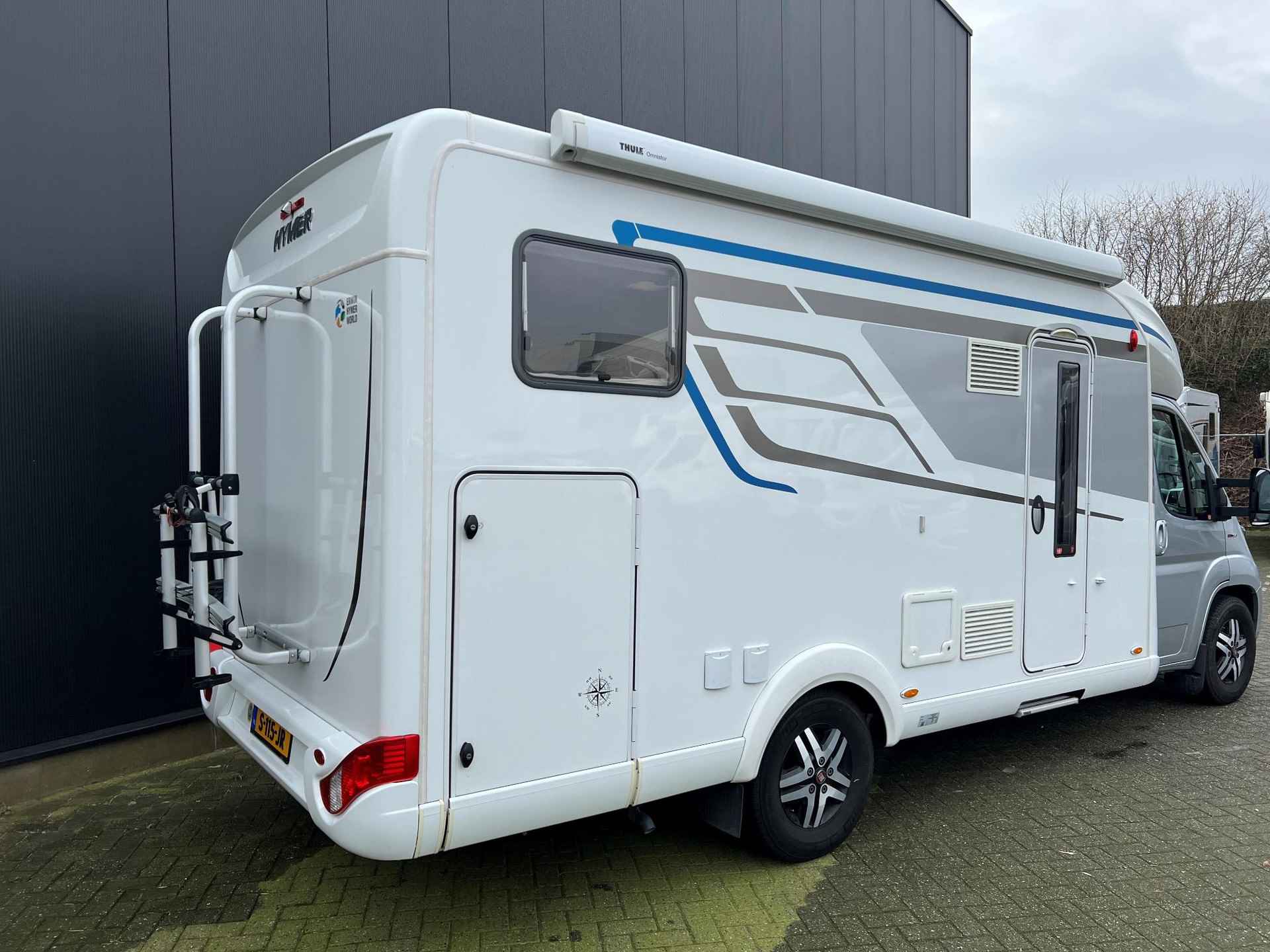 Hymer Tramp 578 GL Lengte bedden - 4/19