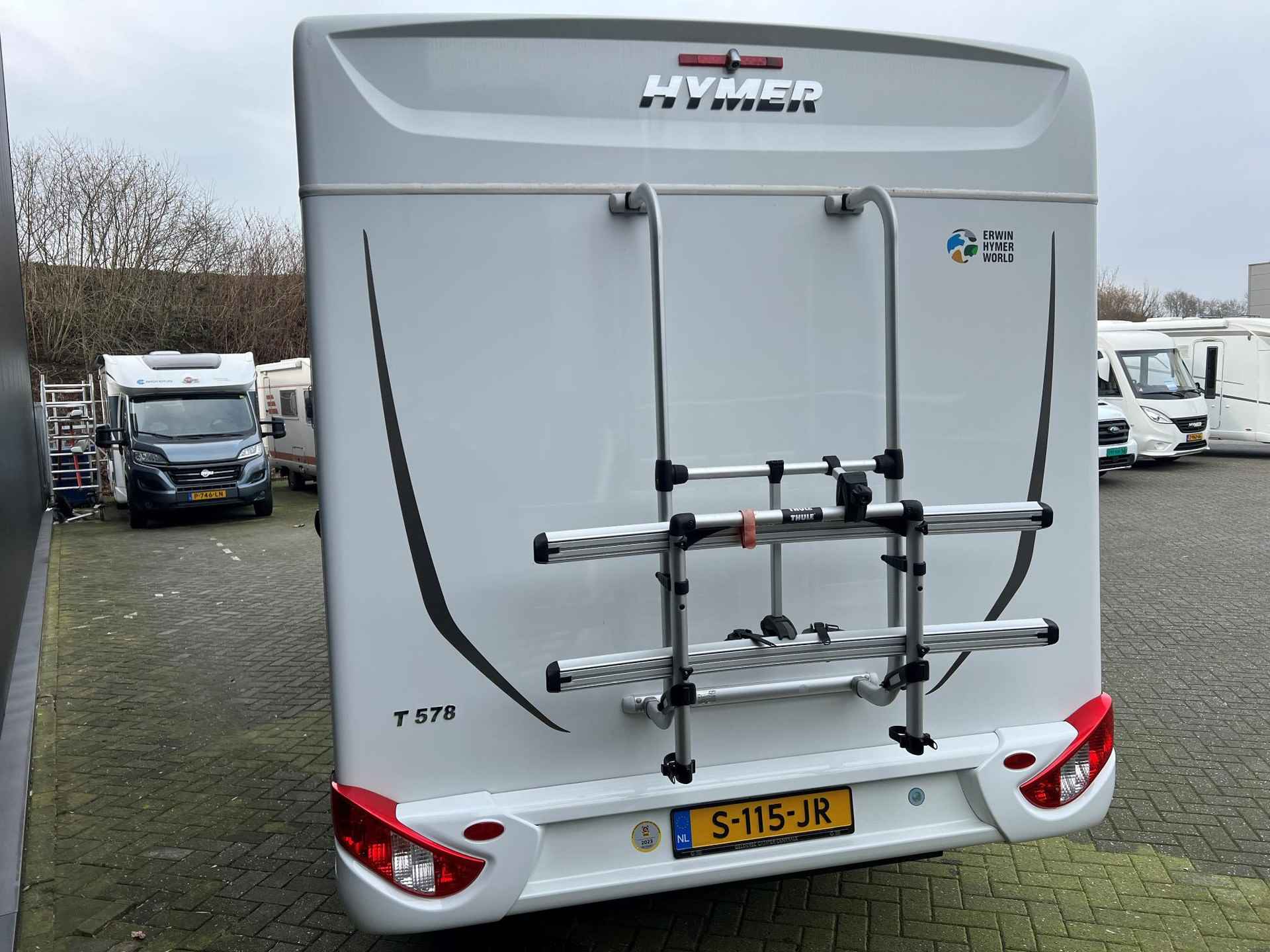 Hymer Tramp 578 GL Lengte bedden - 5/19