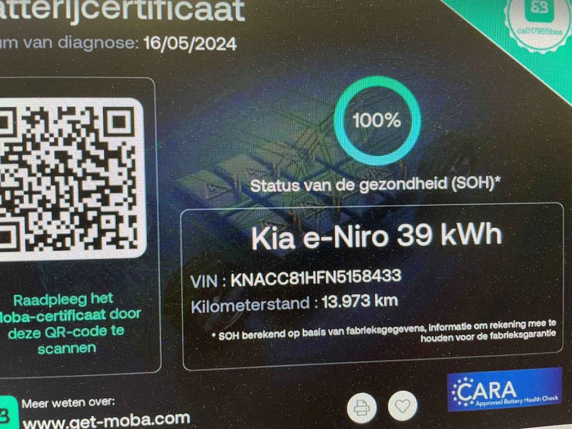 KIA E-niro DynamicLine - Carplay, Camera (21.845 na Subsidie) - 5/28