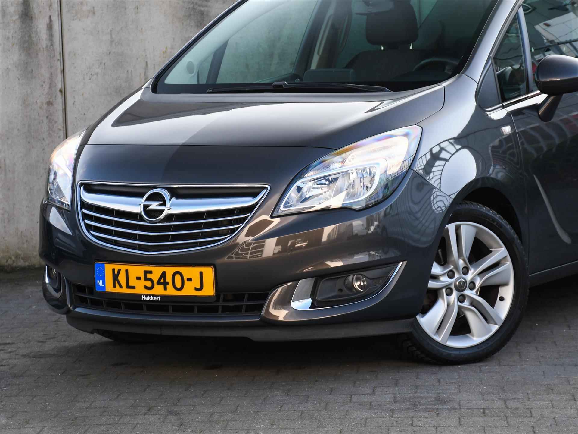 Opel Meriva 1.4 Turbo 120pk Automaat TREKHAAK | CRUISE.C | NAVI | STEOL + STUURVERW. | CLIMA | PDC ACHTER | 17''LM - 2/28