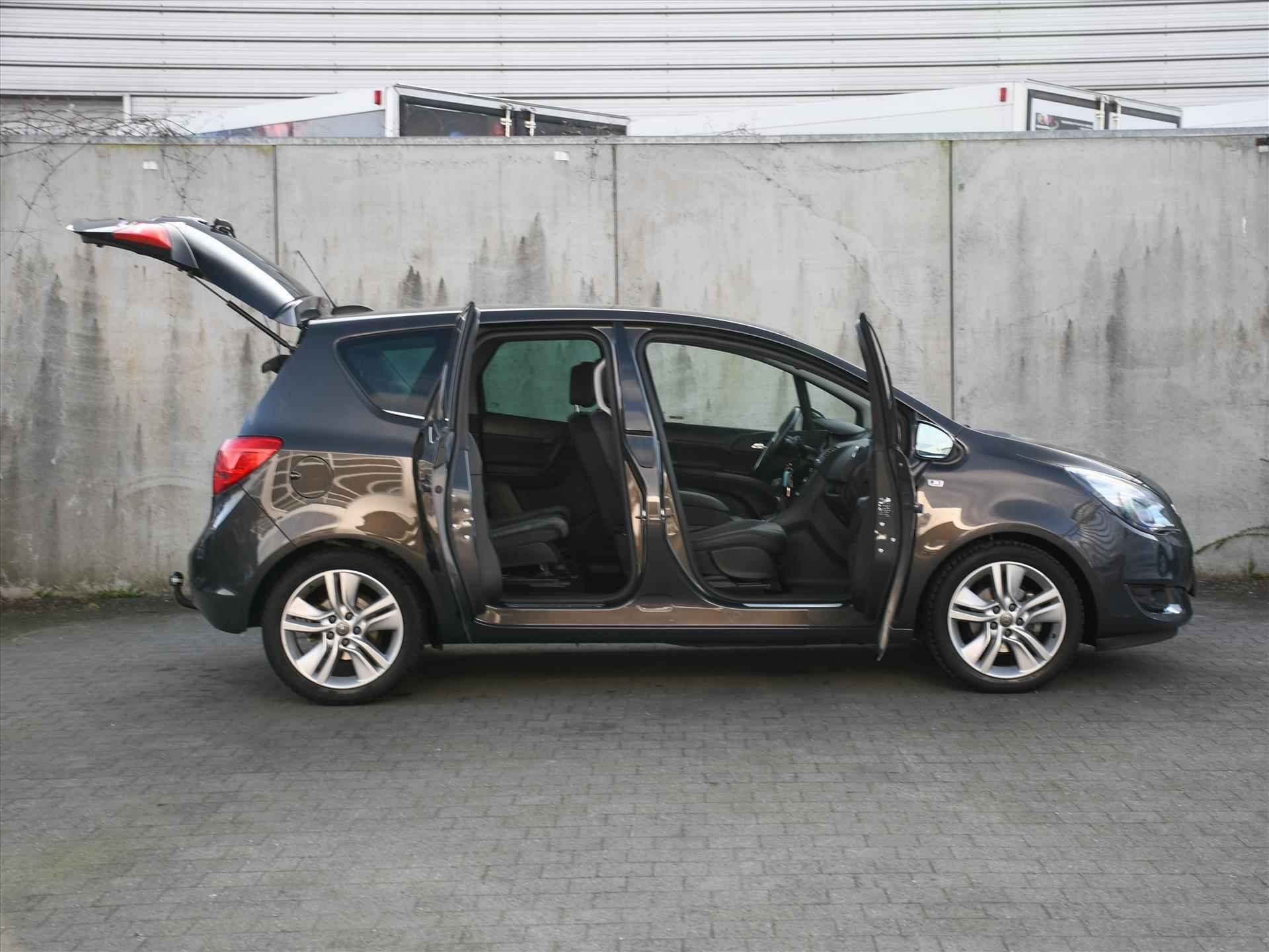 Opel Meriva 1.4 Turbo 120pk Automaat TREKHAAK | CRUISE.C | NAVI | STEOL + STUURVERW. | CLIMA | PDC ACHTER | 17''LM - 25/28