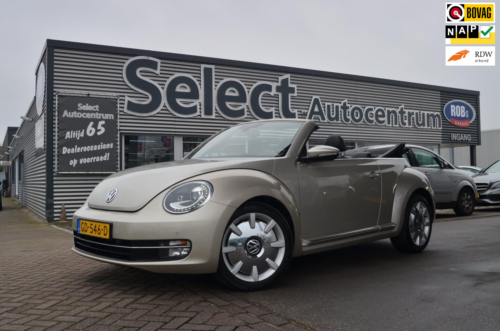 Volkswagen Beetle Cabriolet 1.2 TSI Design|LEDEREN BEKL.|STOELVERW.|NAVI|ACC|CRUISE|DEALER ONDERH.|PDC