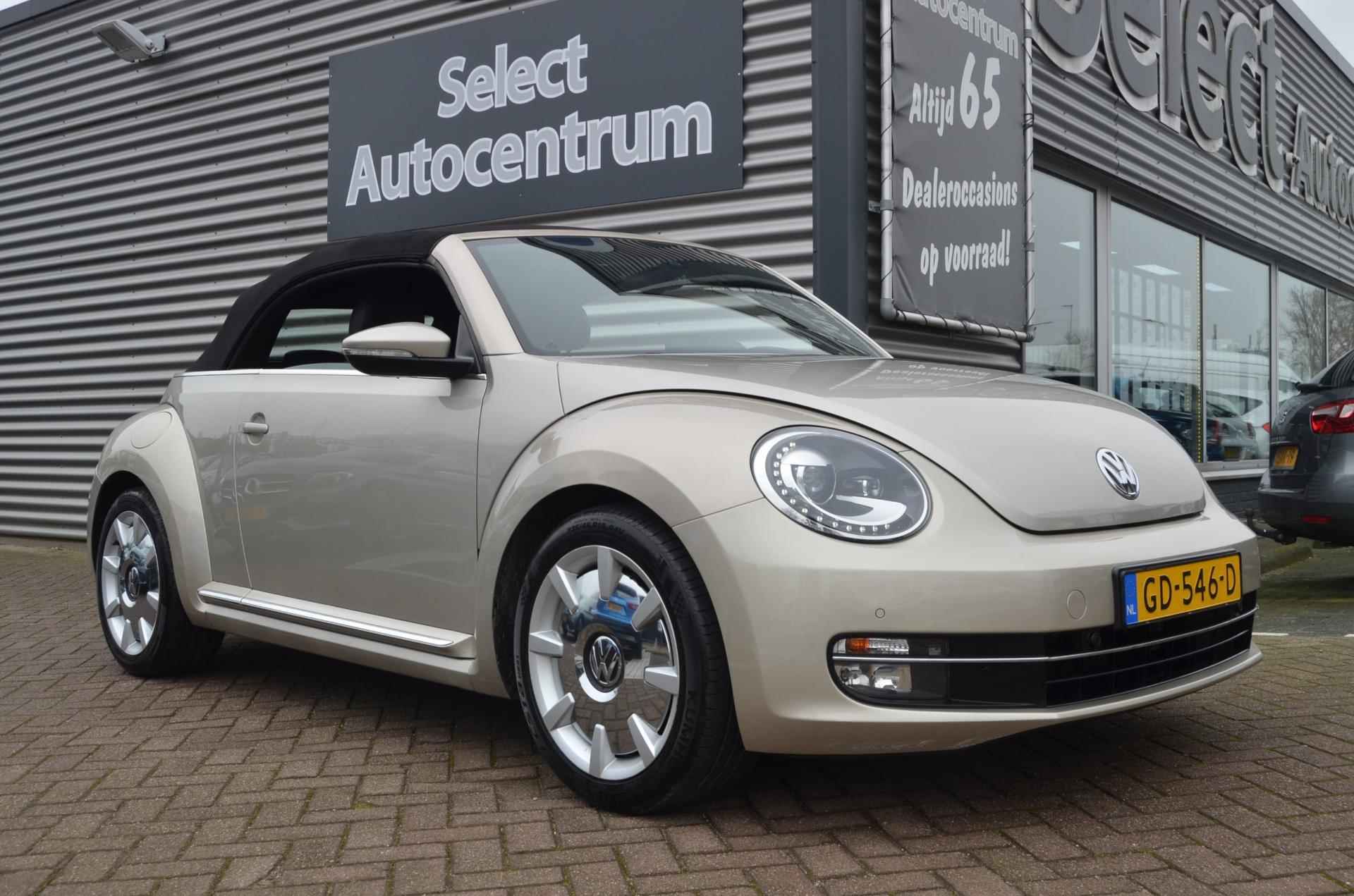 Volkswagen Beetle Cabriolet 1.2 TSI Design|LEDEREN BEKL.|STOELVERW.|NAVI|ACC|CRUISE|DEALER ONDERH.|PDC - 7/18