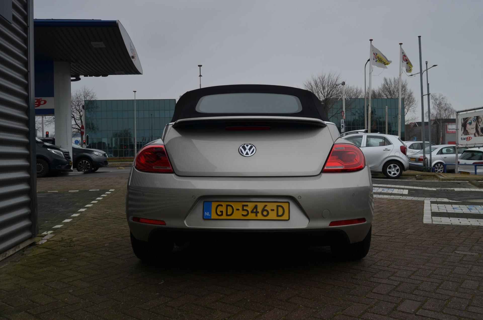 Volkswagen Beetle Cabriolet 1.2 TSI Design|LEDEREN BEKL.|STOELVERW.|NAVI|ACC|CRUISE|DEALER ONDERH.|PDC - 10/18