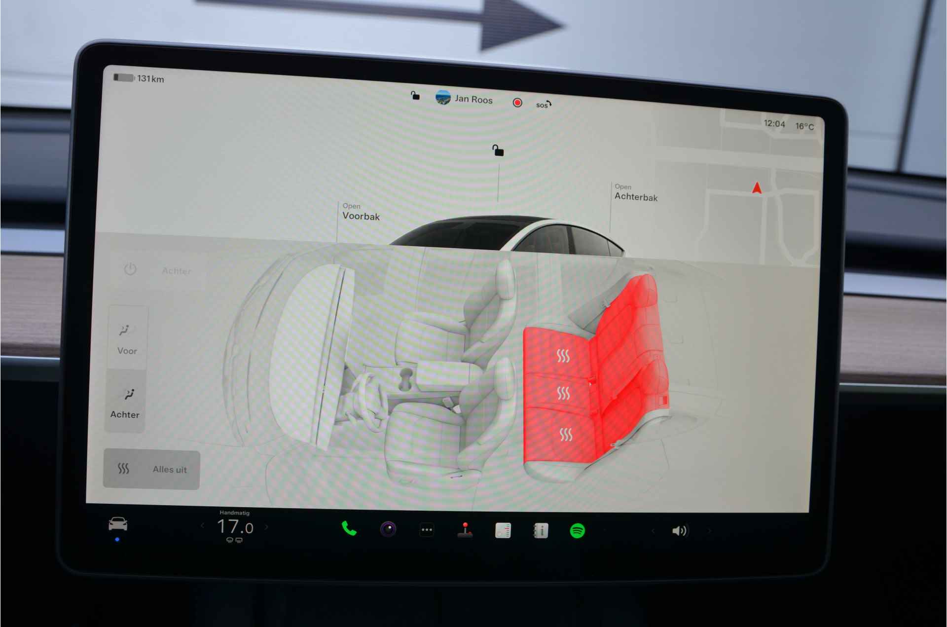 Tesla Model Y Long Range 75 kWh Warmtepomp, AutoPilot, MARGE Rijklaar prijs - 17/33