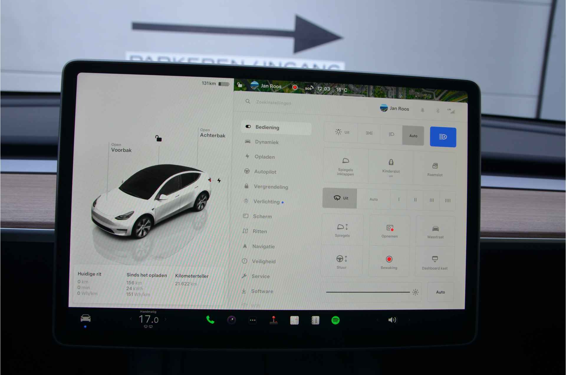 Tesla Model Y Long Range 75 kWh Warmtepomp, AutoPilot, MARGE Rijklaar prijs - 19/33