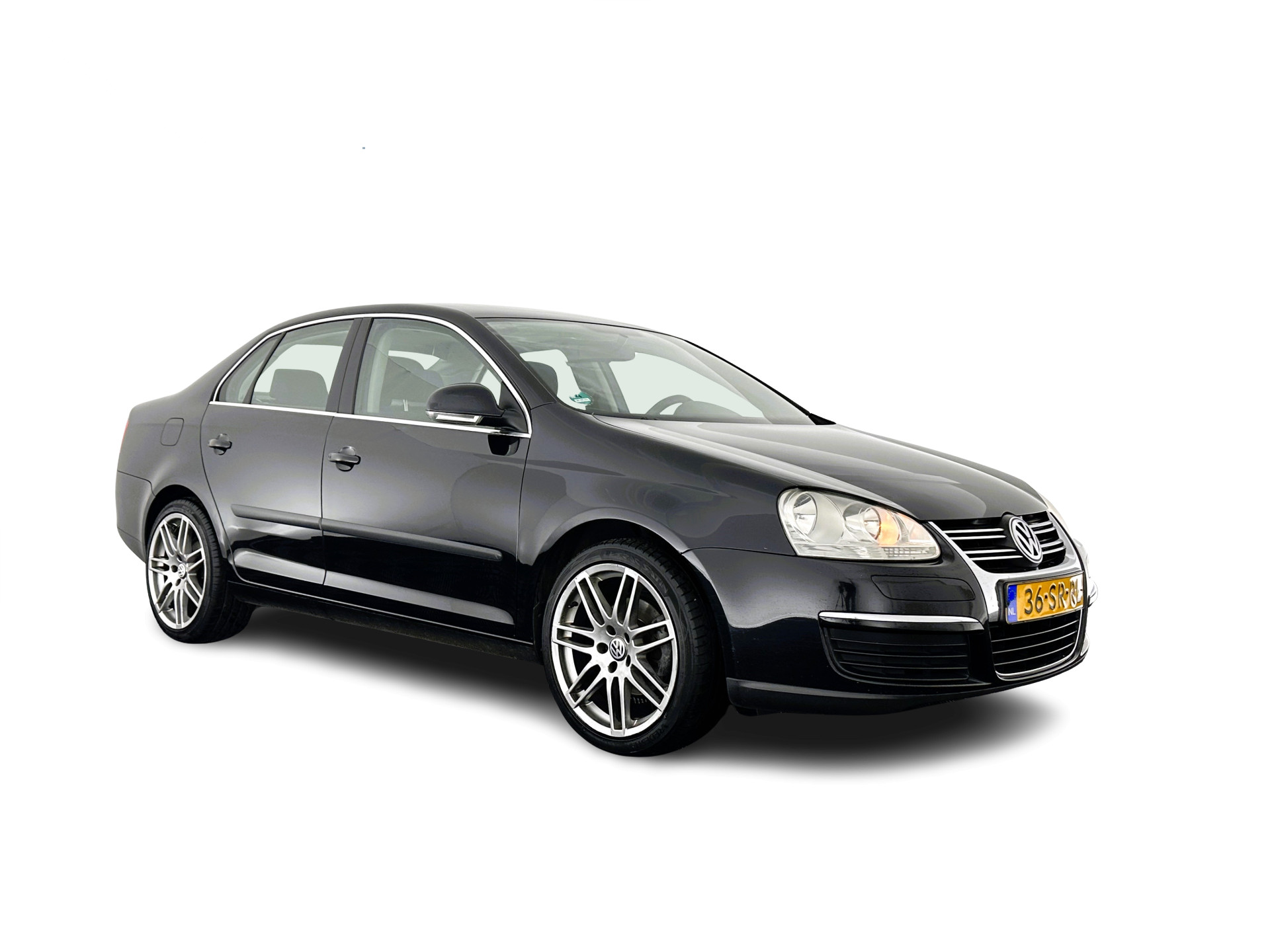 Volkswagen Jetta 2.0 FSI Comfortline [ apk tot 10/2025 ] *VELOURS | ECC | CRUISE | TOWBAR | COMFORT-SEATS | 18"ALU*