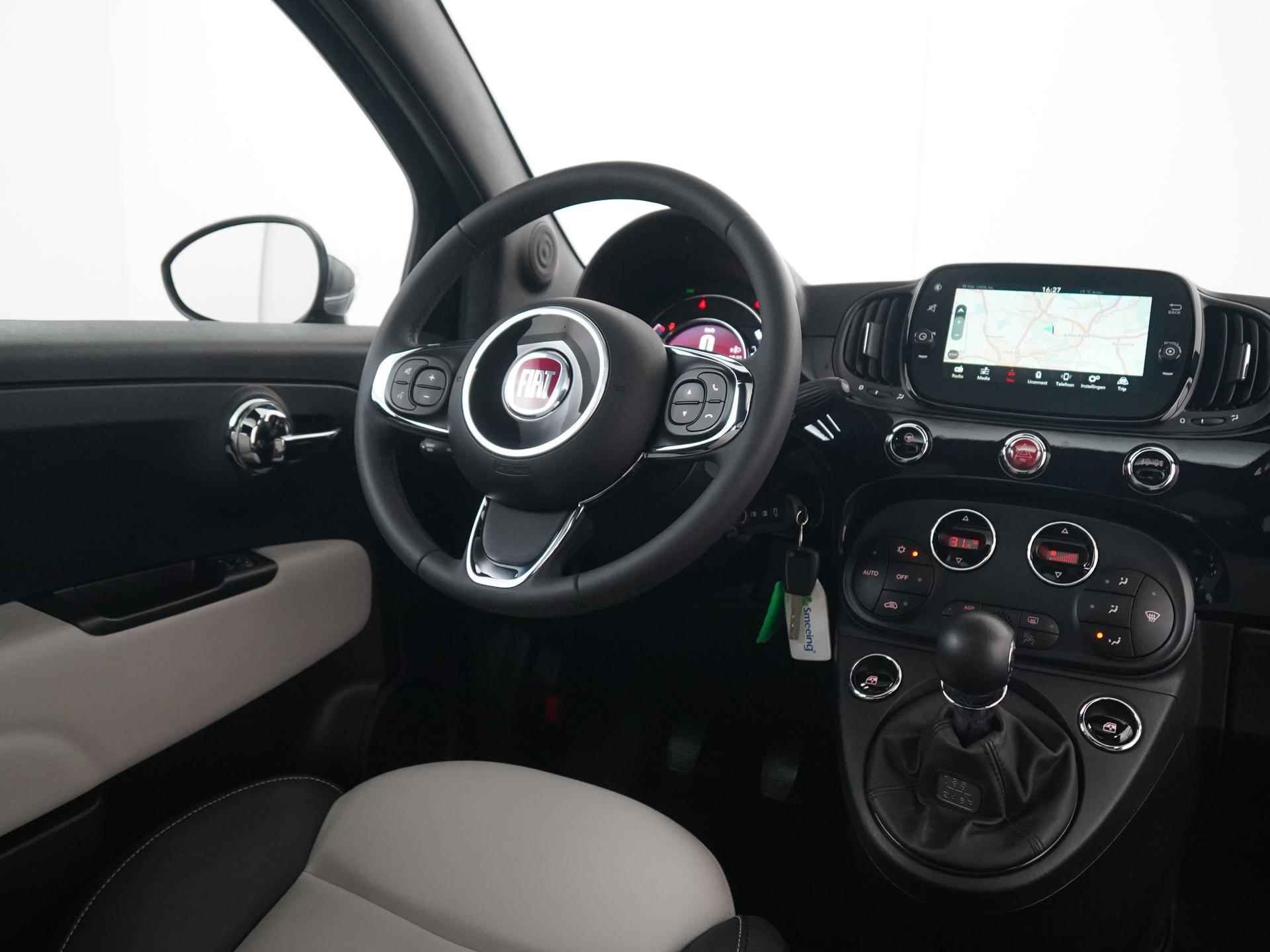 Fiat 500 1.0 Hybrid Dolcevita | Elektr Schuifdak | Navigatie | Zondag Open! - 5/32