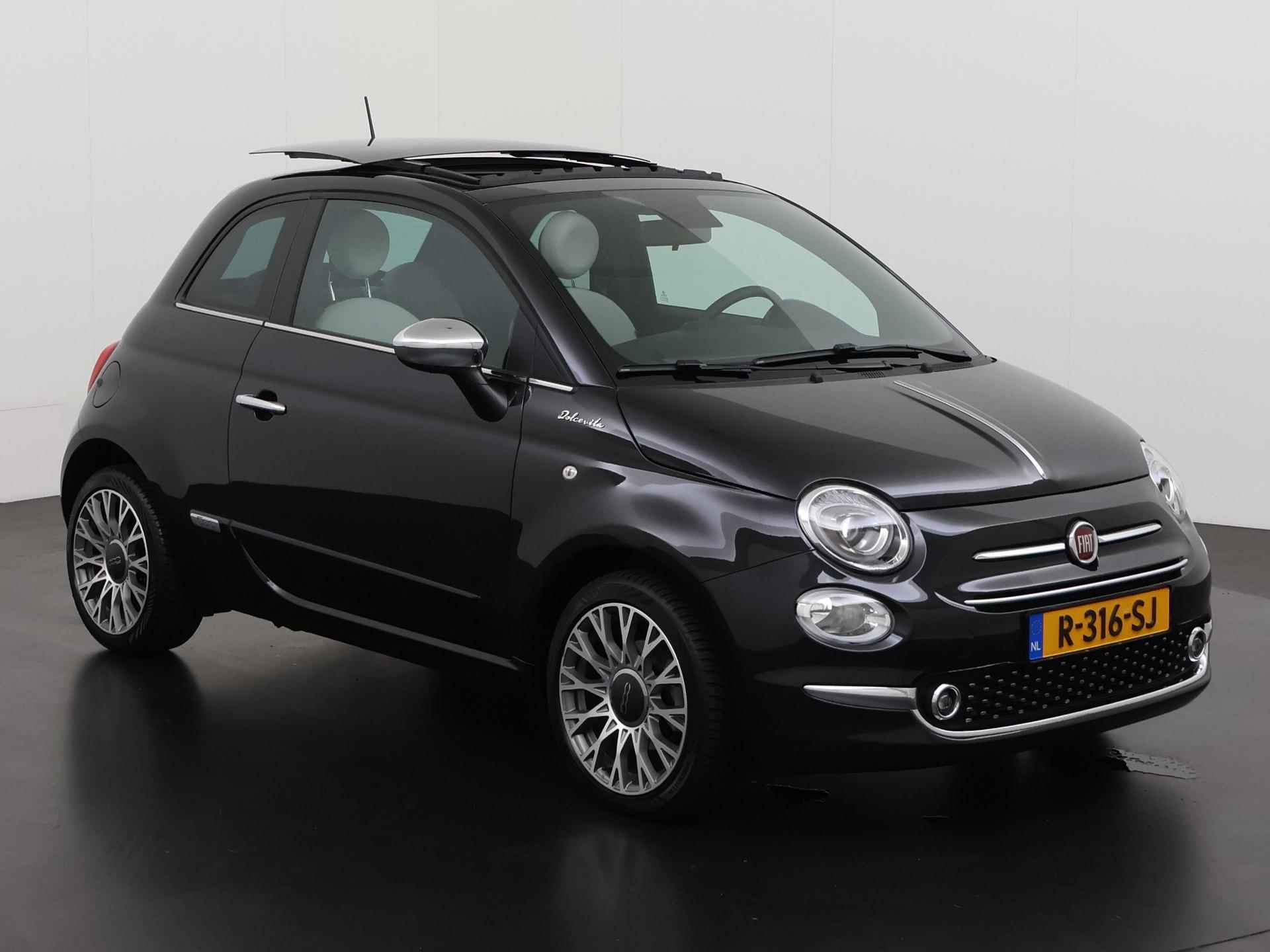 Fiat 500 1.0 Hybrid Dolcevita | Elektr Schuifdak | Navigatie | Zondag Open! - 30/32