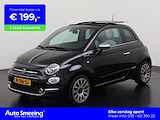 Fiat 500 1.0 Hybrid Dolcevita | Elektr Schuifdak | Navigatie | Zondag Open!