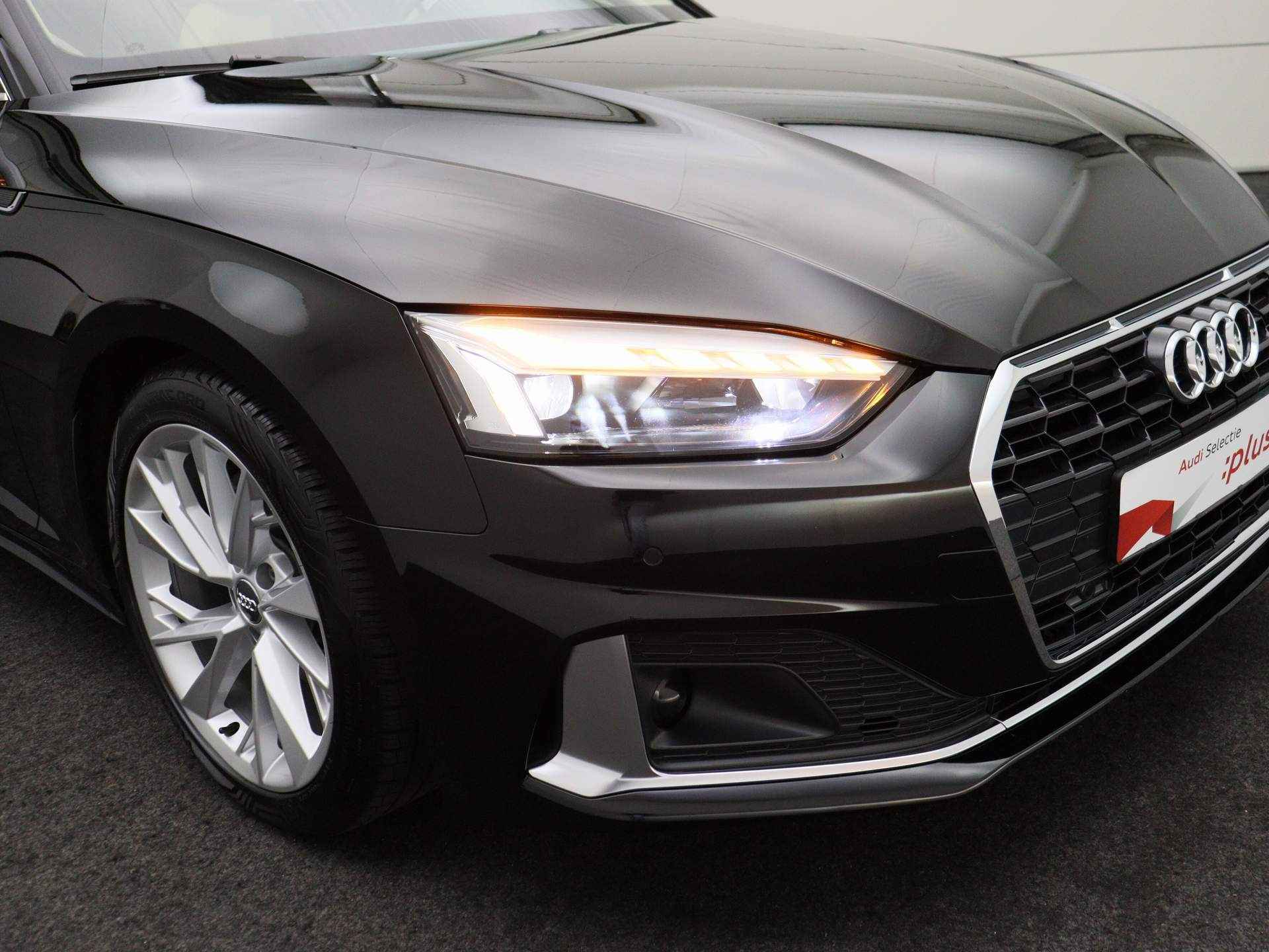 Audi A5 Sportback Advanced 40 TFSI 190PK | Panoramadak | CarPlay | Leder | Stoelverwarming | Virtual Cockpit | Matrix LED | - 33/39