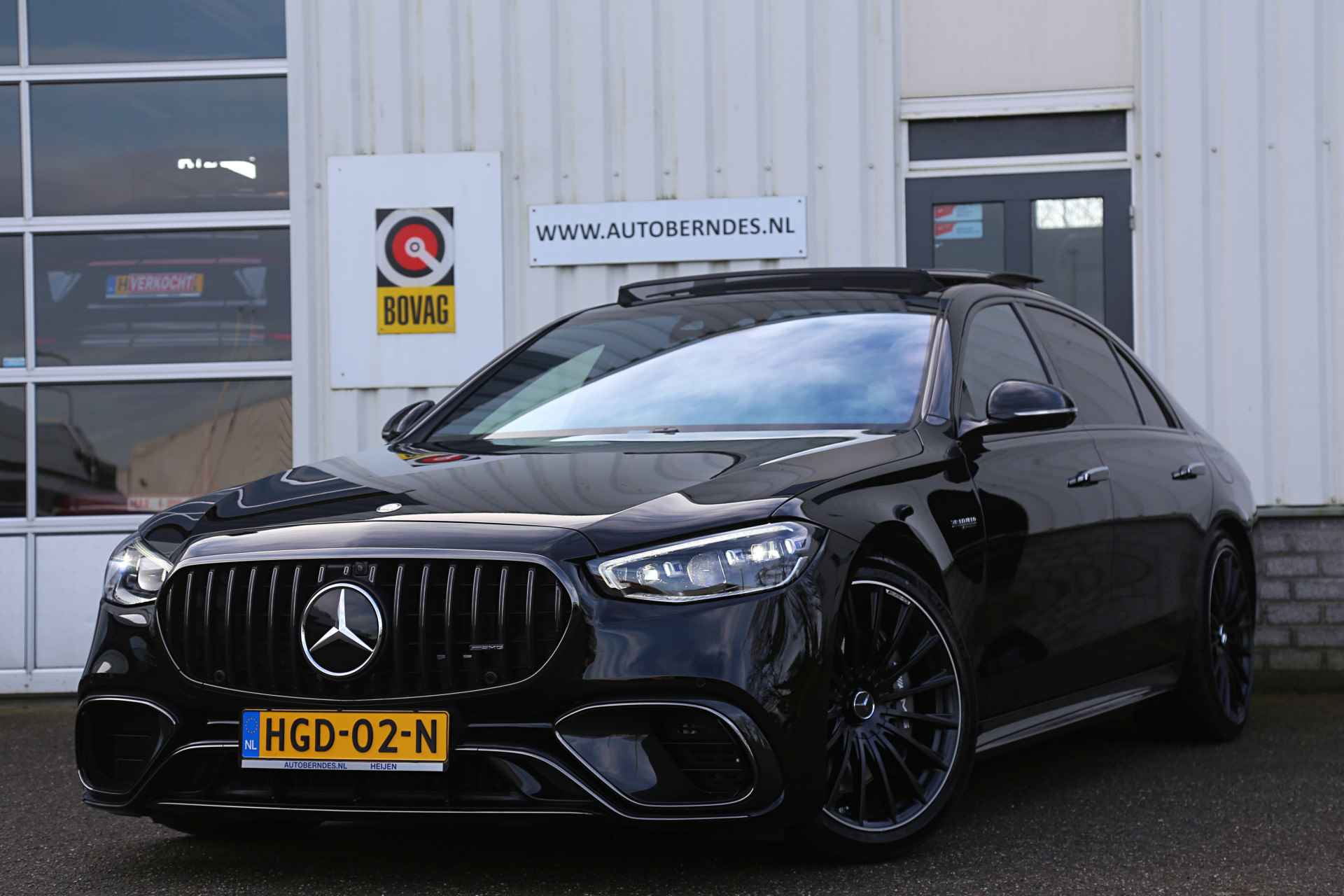 Mercedes-Benz S-Klasse AMG 63 S E Performance 802PK Lang*BTW*Business Class pakket!/Carbon/Chauffeurspakket/Act. Sfeer/4D Burmester/Digital Light/Softc