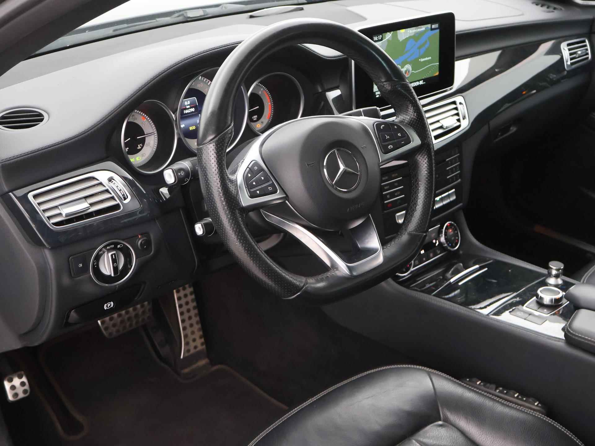 Mercedes-Benz CLS-klasse 220d AUT9 AMG SPORT + SCHUIFDAK / LEDER / CAMERA / STOELVERW. / 19 INCH LMV - 21/40