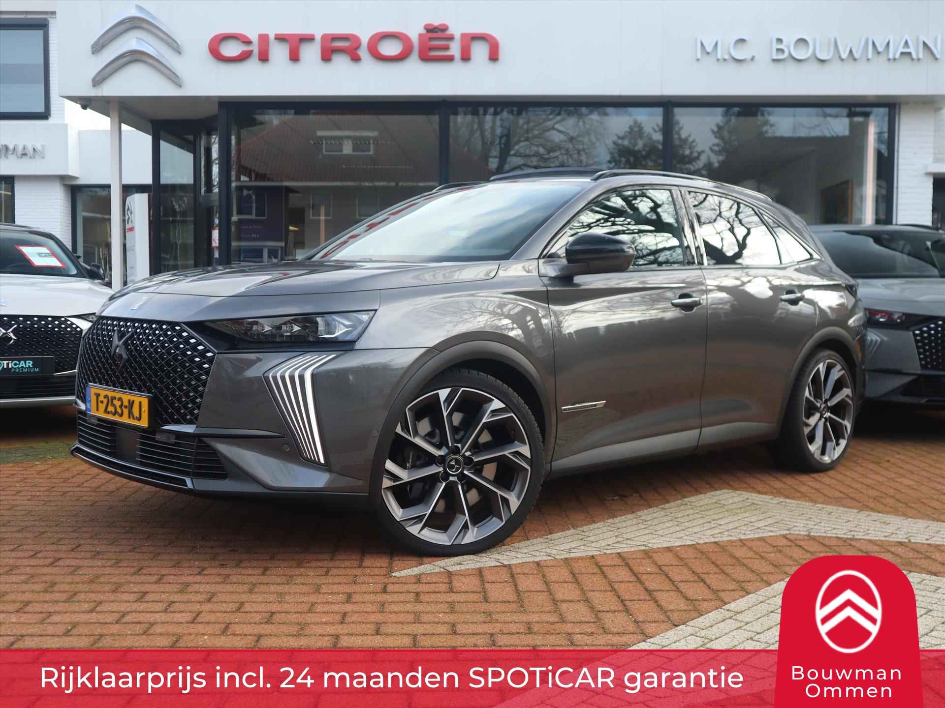 DS Ds 7 E-TENSE 360PK 4x4 eEAT8 Automaat La Première, Rijklaarprijs | Panoramadak | Leder | Massagefunctie - 1/76