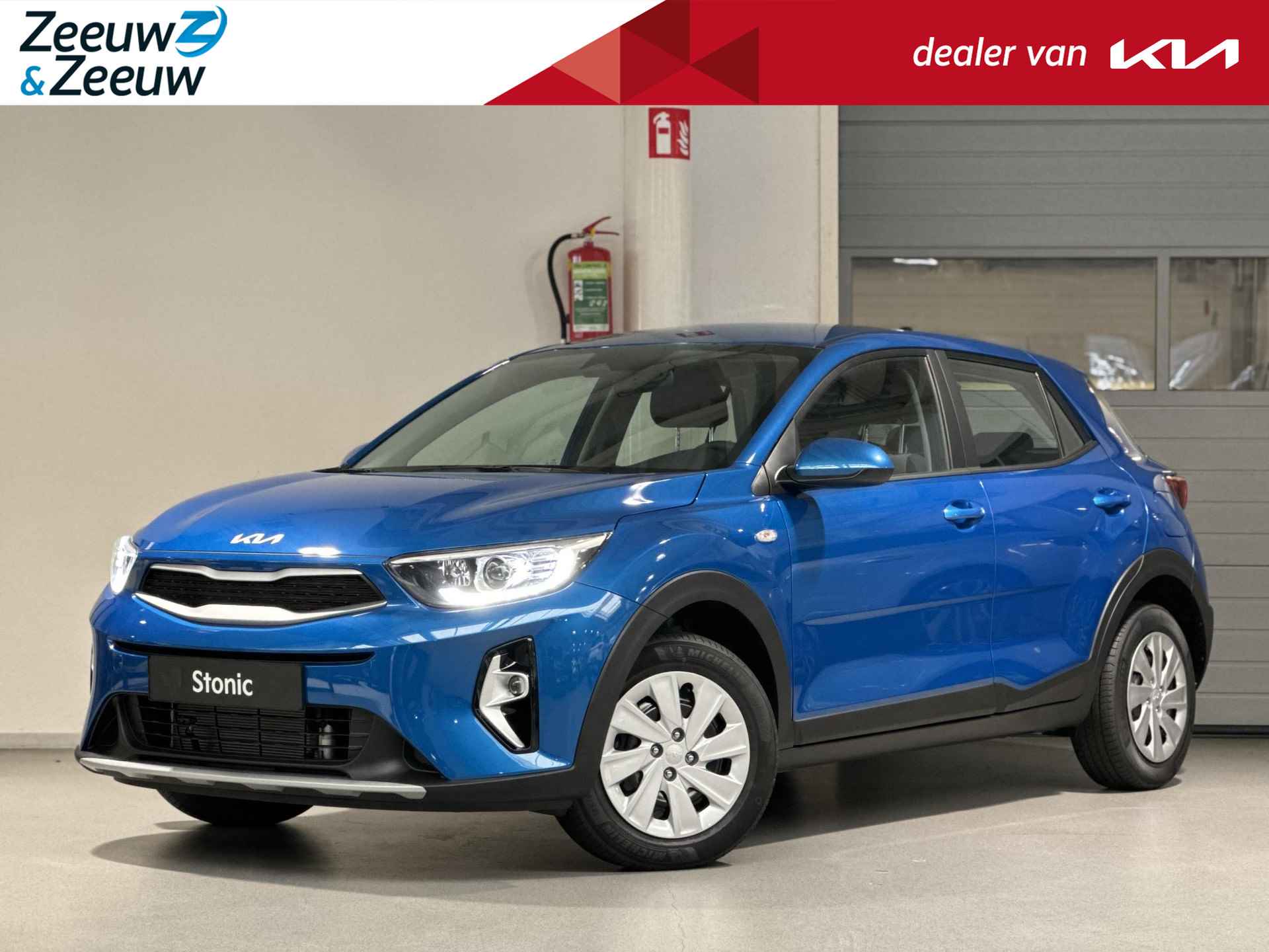 Kia Stonic 1.0 T-GDi ComfortLine | ANWB private lease actietarief vanaf €349,- | Nu te bestellen! | Parkeersensoren achter | Navi | Achteruitrijcamera | Airco | Apple/Android Carplay - 1/31