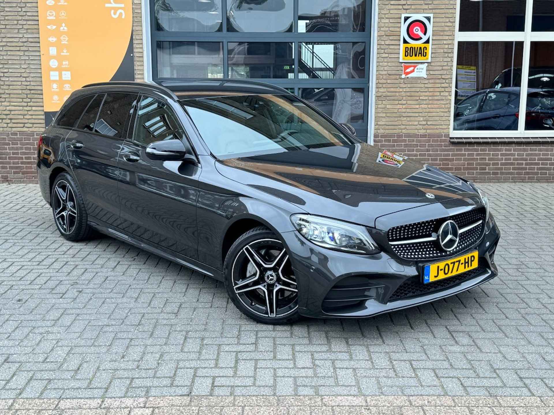 MERCEDES-BENZ C-klasse 180 ESTATE BUSINESS SOLUTION AMG AUTOMAAT/LEDER/LED/NL-AUTO/VOL! - 44/48