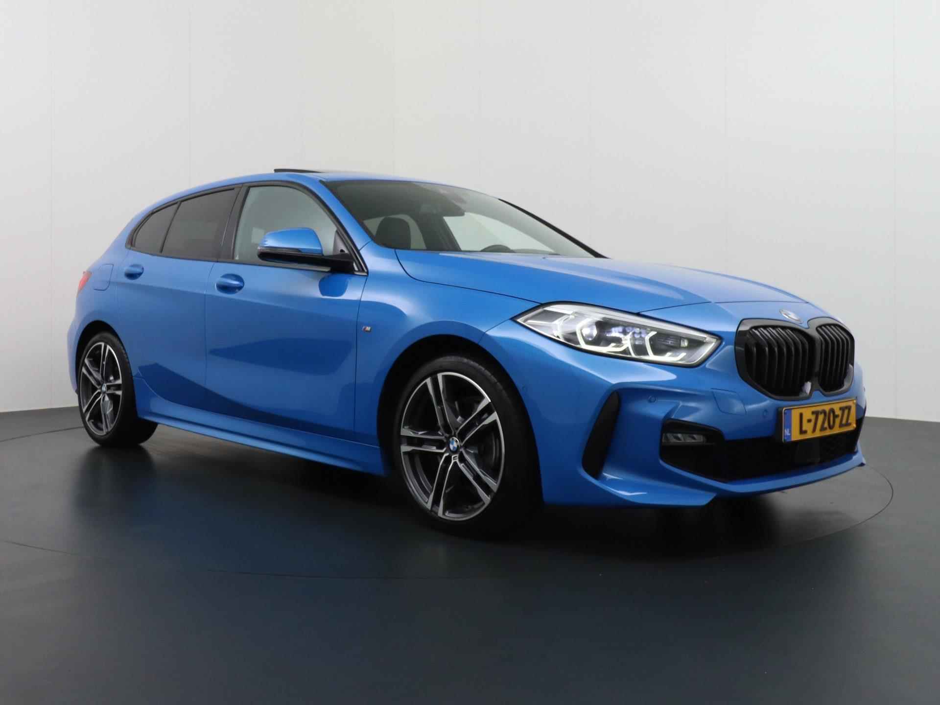 BMW 1-serie 118i UNIEK! | ADD. CRUISE | LEDER+stoelverw. | CAMERA | APPLE CARPLAY | PANORAMADAK | 1e eig. DEALER ONDERHOUDEN - 5/47