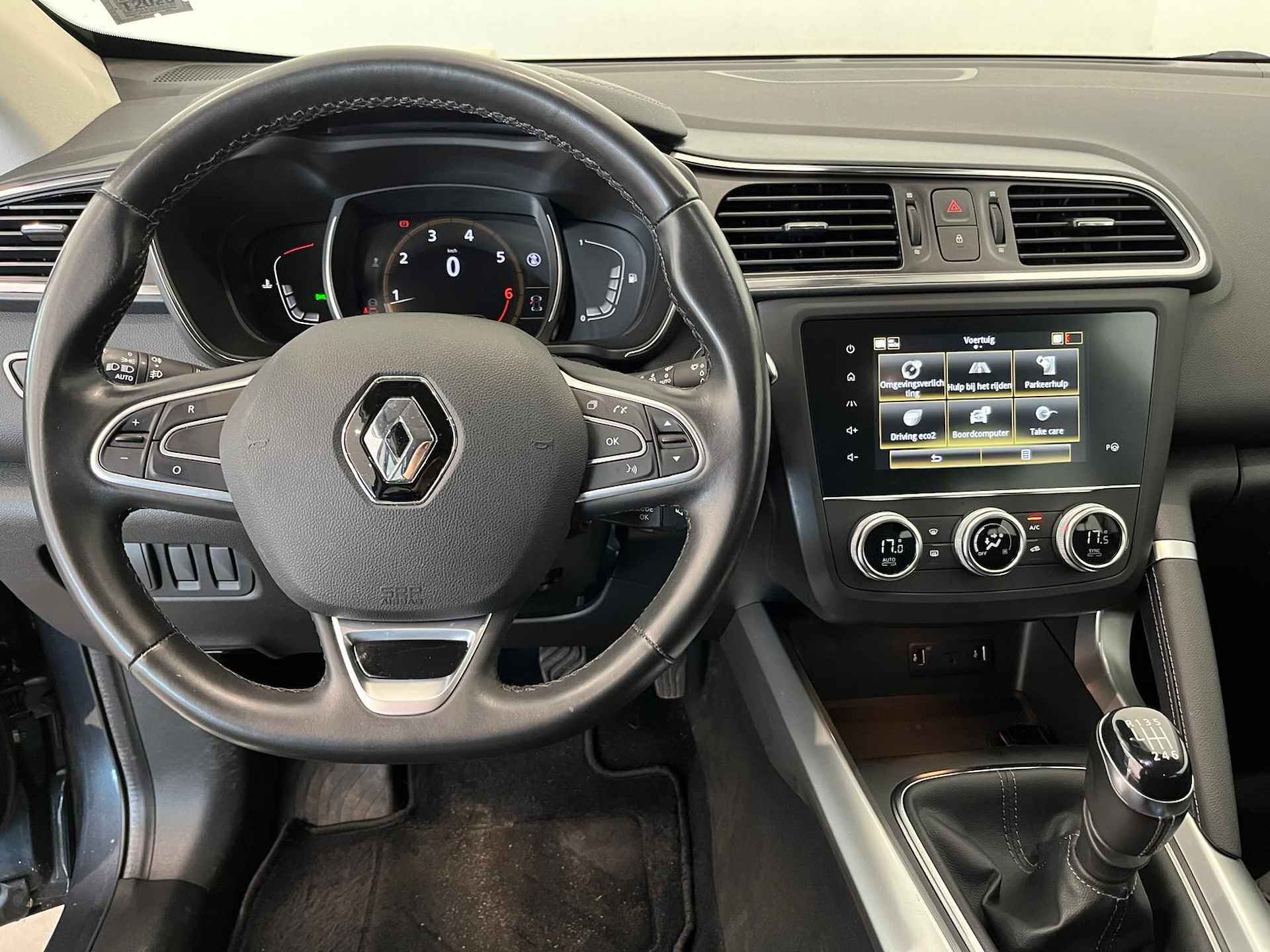 Renault Kadjar 1.3 TCe 140 Intens | Trekhaak | Navi | Clima | Cruise | LM velgen 18" | Parkeersensoren voor, zij, achter en achteruitrijcamera - 25/43